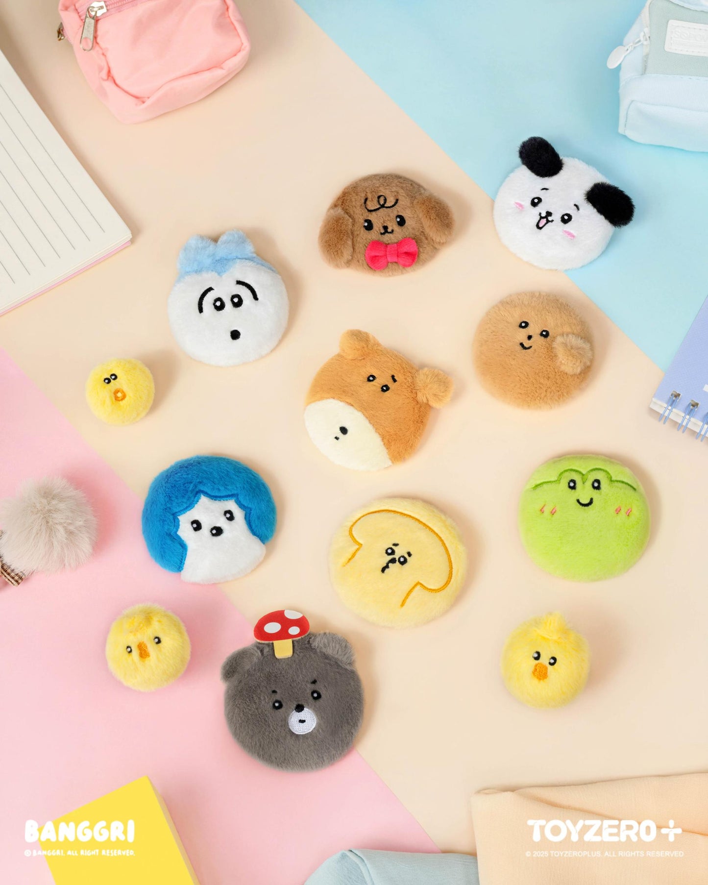 BANGGRI Generic Series - Plush Badge (Blind Box)