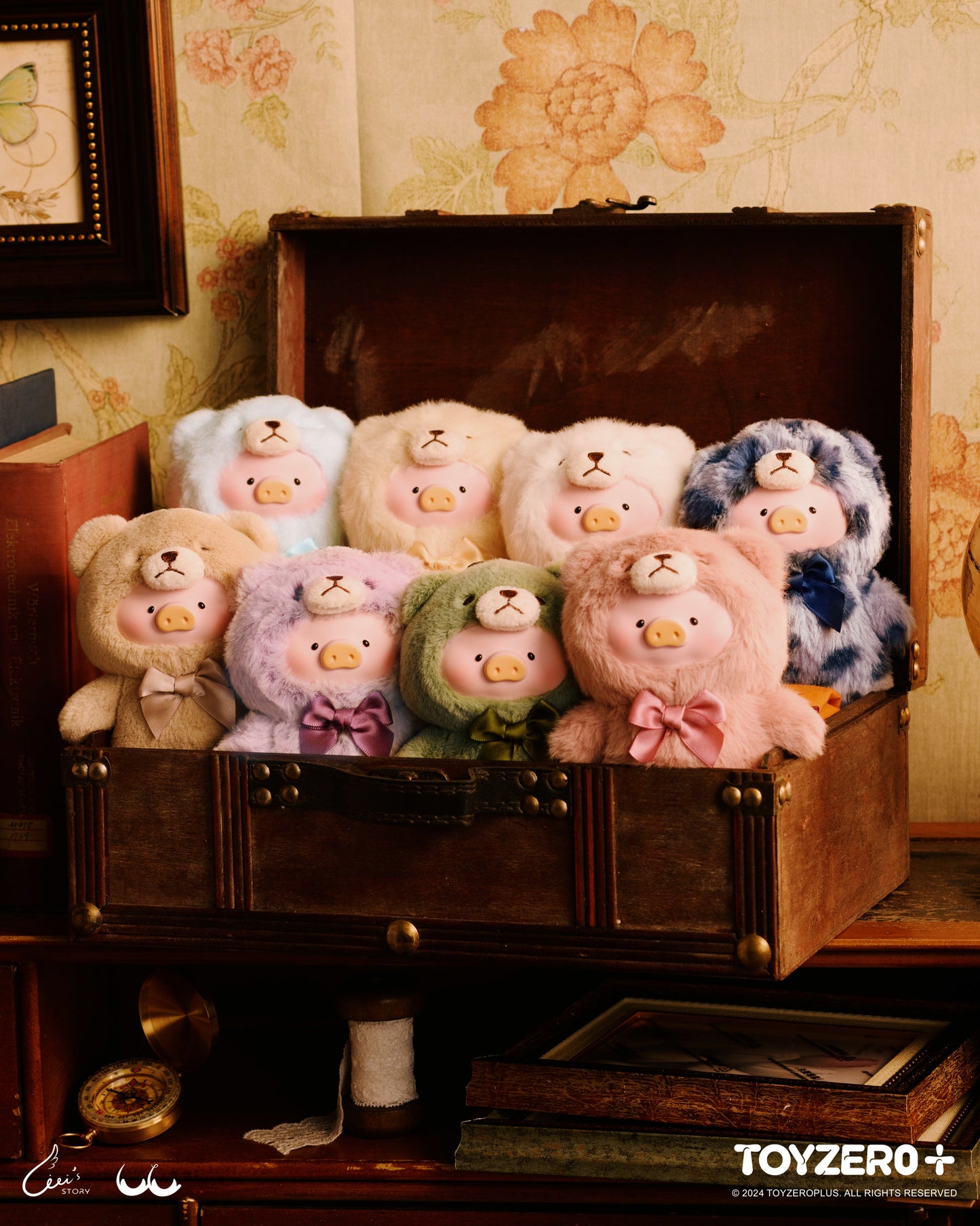 LULU THE PIGGY - VINTAGE TEDDY SHOP VINYL FACE BLIND BOX