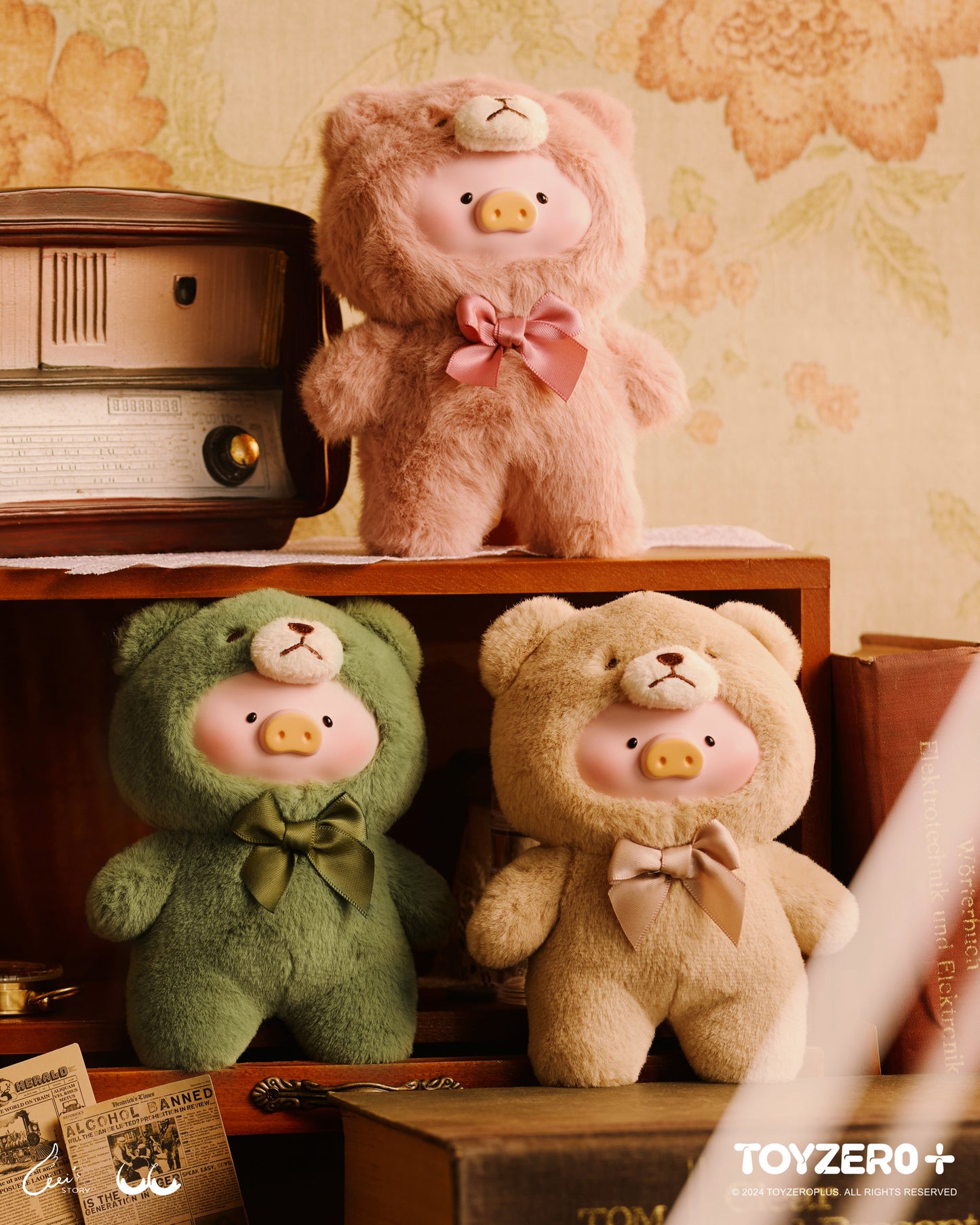 LULU THE PIGGY - VINTAGE TEDDY SHOP VINYL FACE BLIND BOX