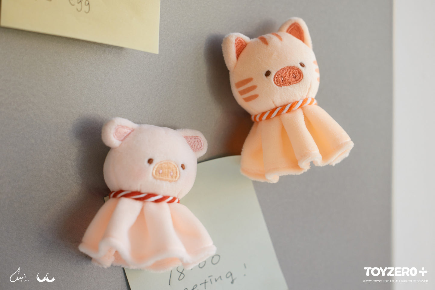 LULU THE PIGGY FIND YOUR WAY - MiMi TERU TERU BOZU PLUSH MAGNET