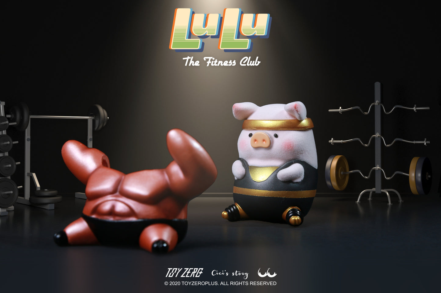 LULU THE PIGGY - FITNESS CLUB BLIND BOX SERIES