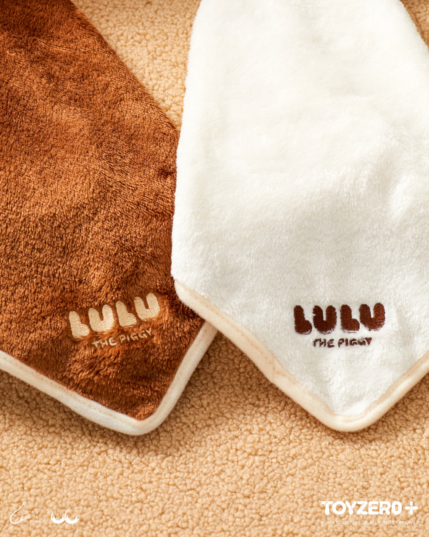 LULU THE PIGGY COSTUME SERIES - FLUFFY HAND-TOWEL (SHEEP)