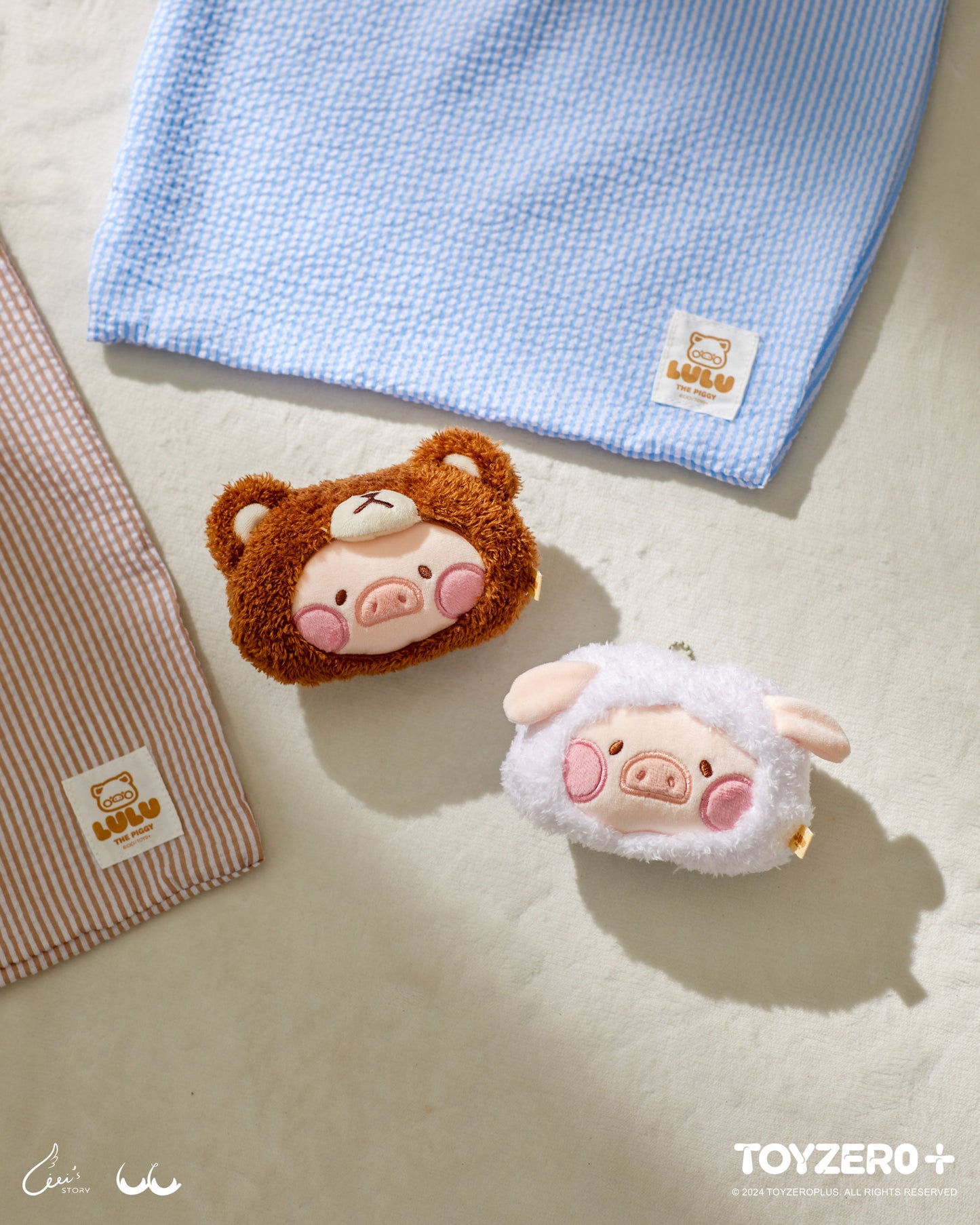 LULU THE PIGGY COSTUME SERIES - ECO BAG (BEAR)
