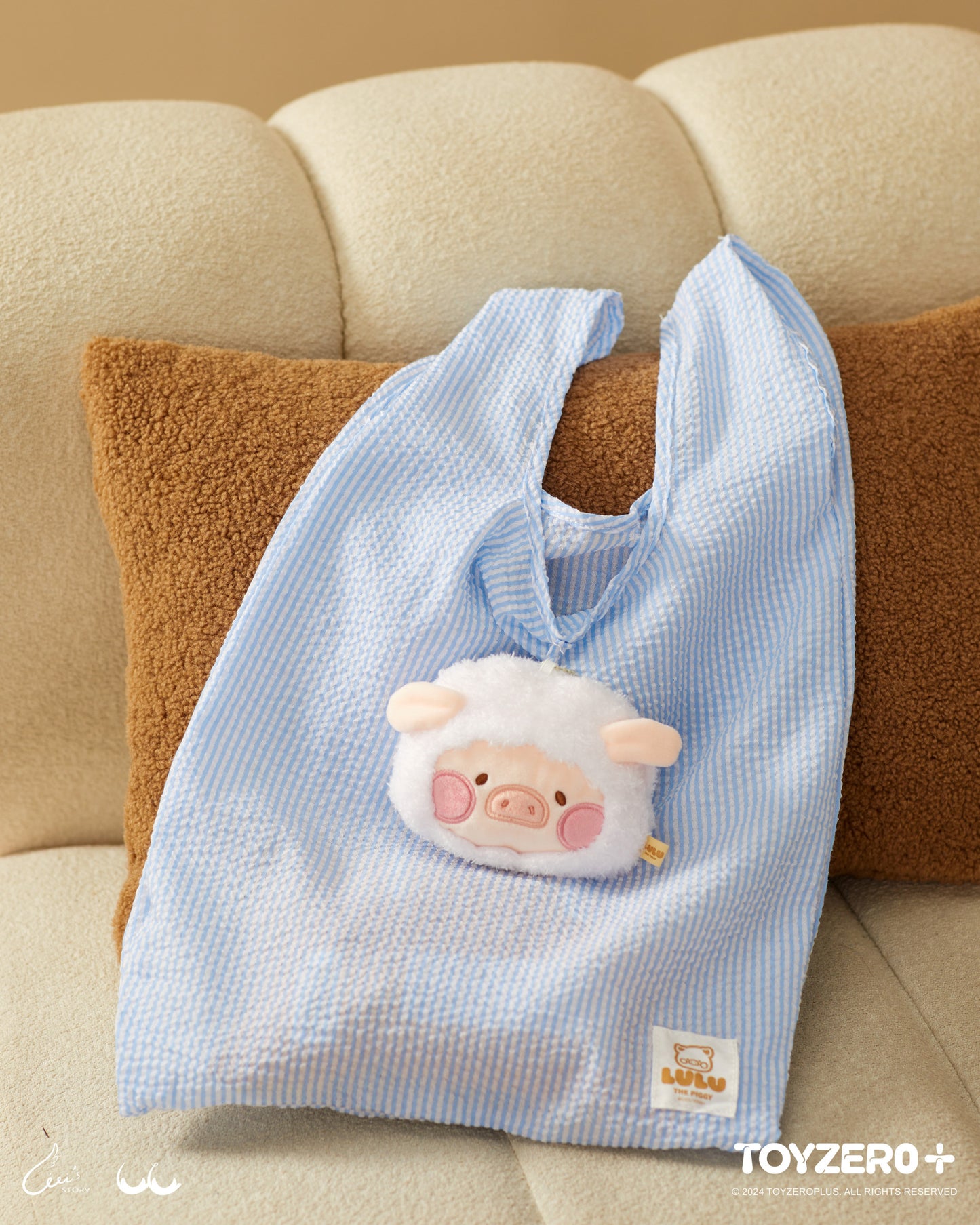 LULU THE PIGGY COSTUME SERIES - ECO BAG (SHEEP)