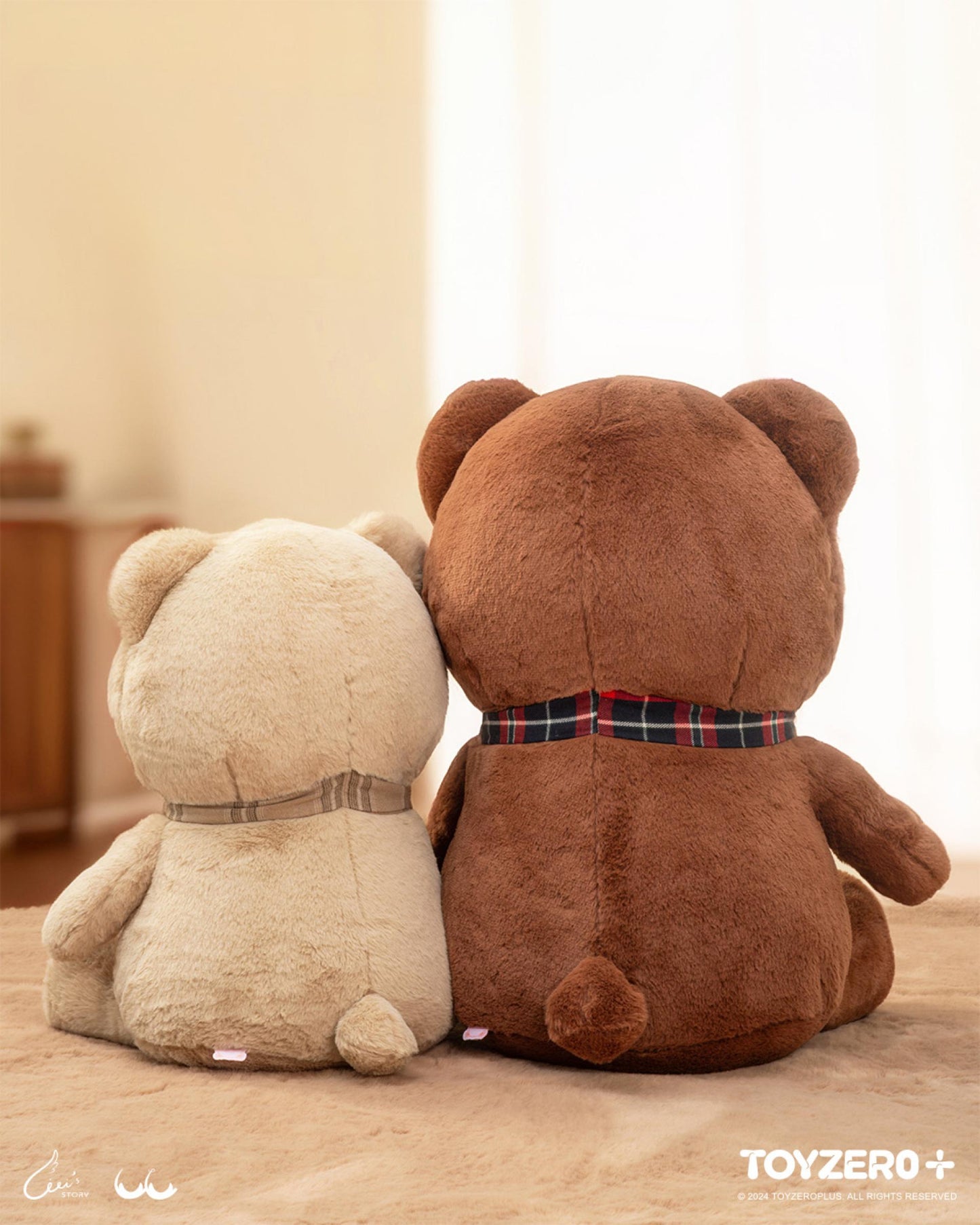 LULU THE PIGGY - 40CM TEDDY LULU PLUSH (Khaki)