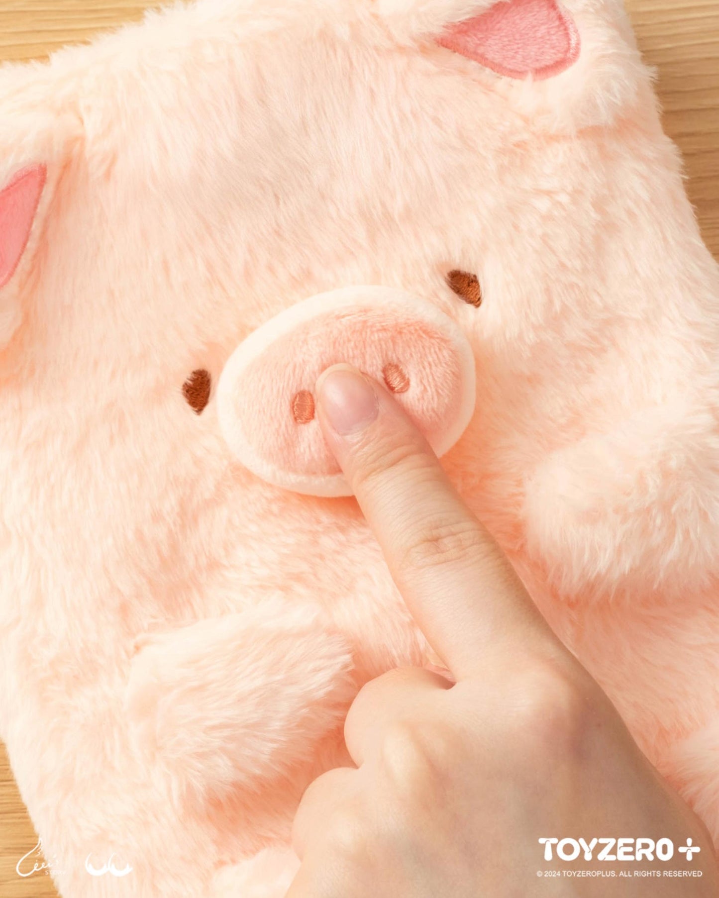 LULU THE PIGGY GENERIC - B6 PLUSH NOTE BOOK