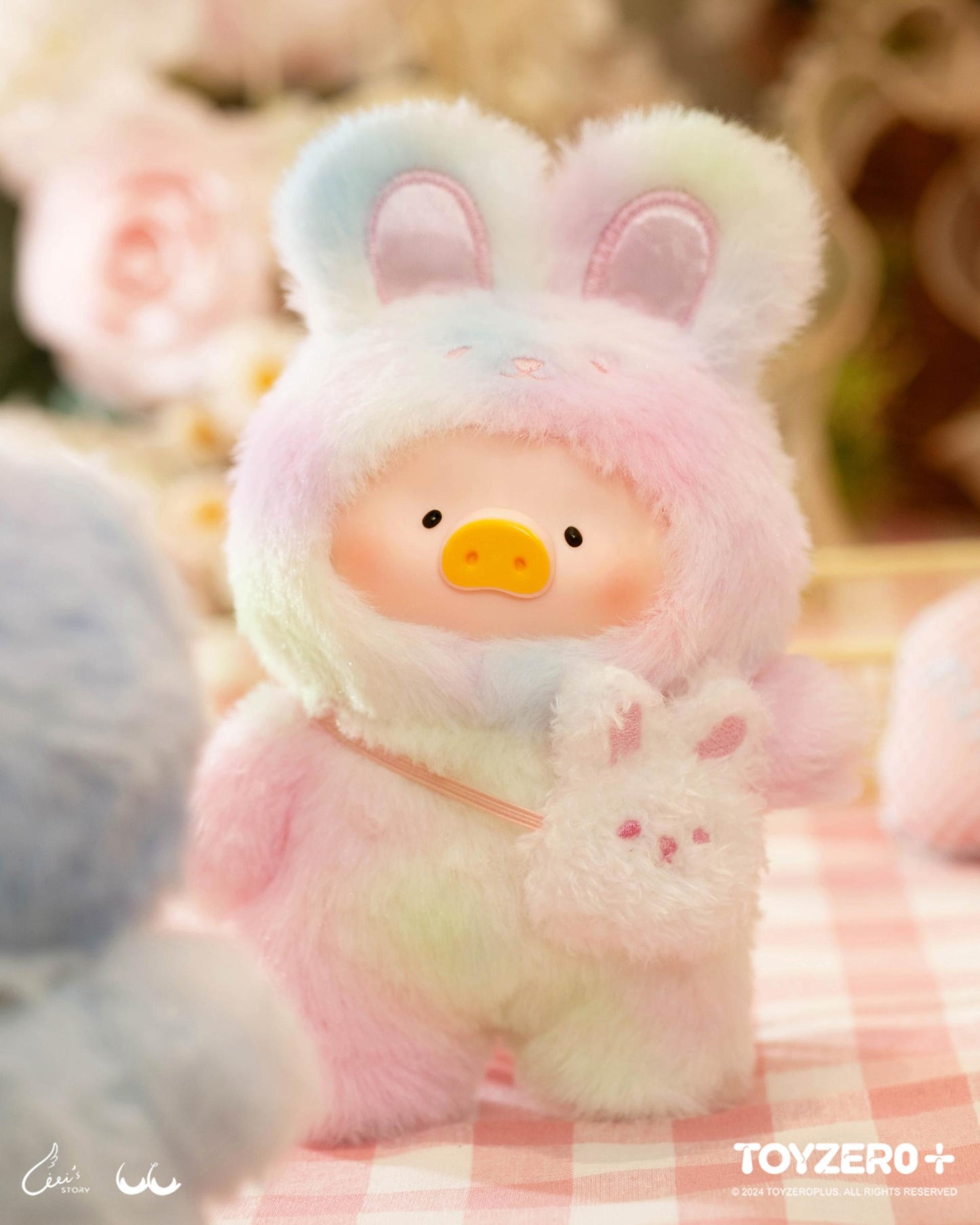LULU THE PIGGY – JOYFUL TIME SERIES PVC PLUSH KEYCHAIN BLINDBOX