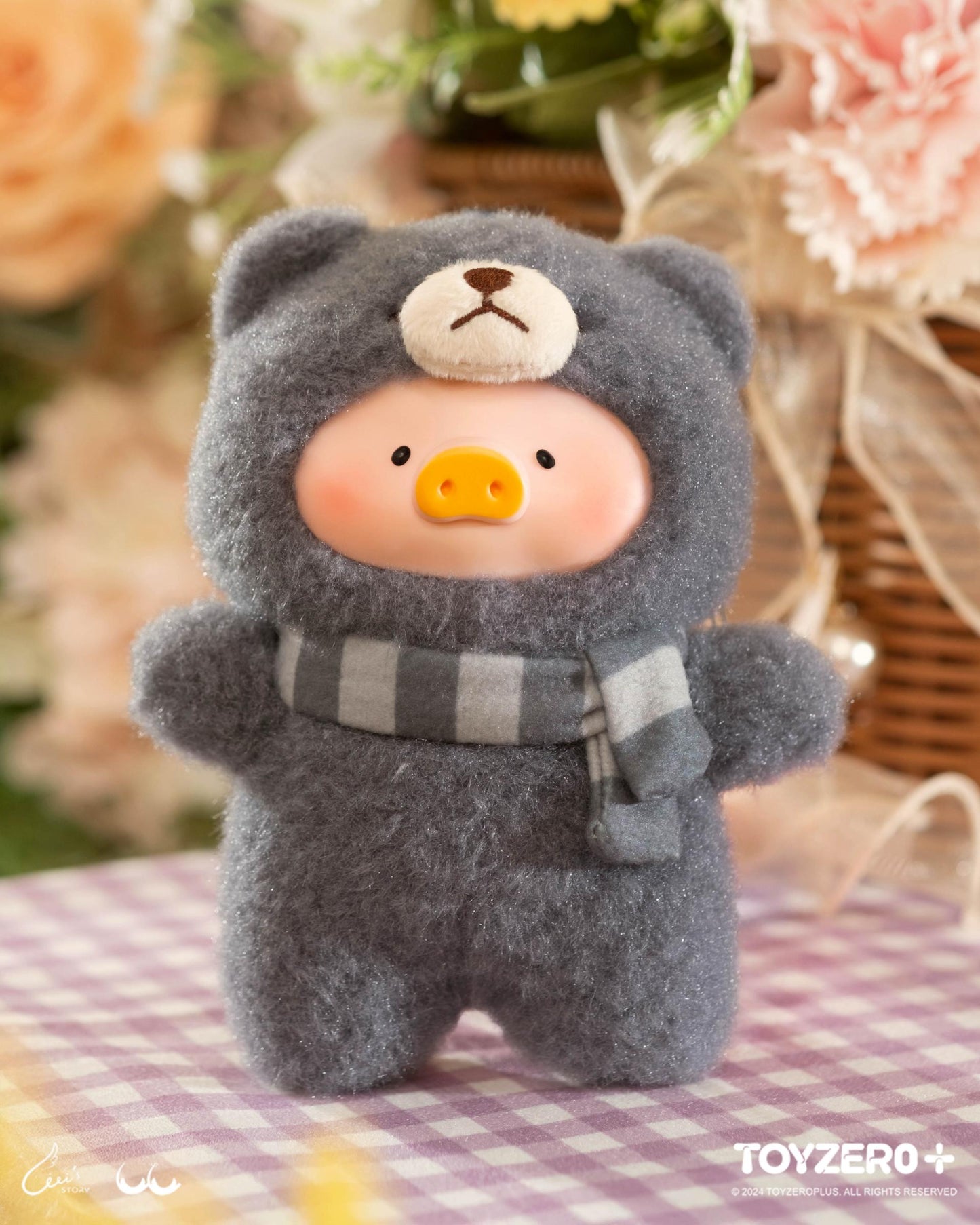 LULU THE PIGGY – JOYFUL TIME SERIES PVC PLUSH KEYCHAIN BLINDBOX