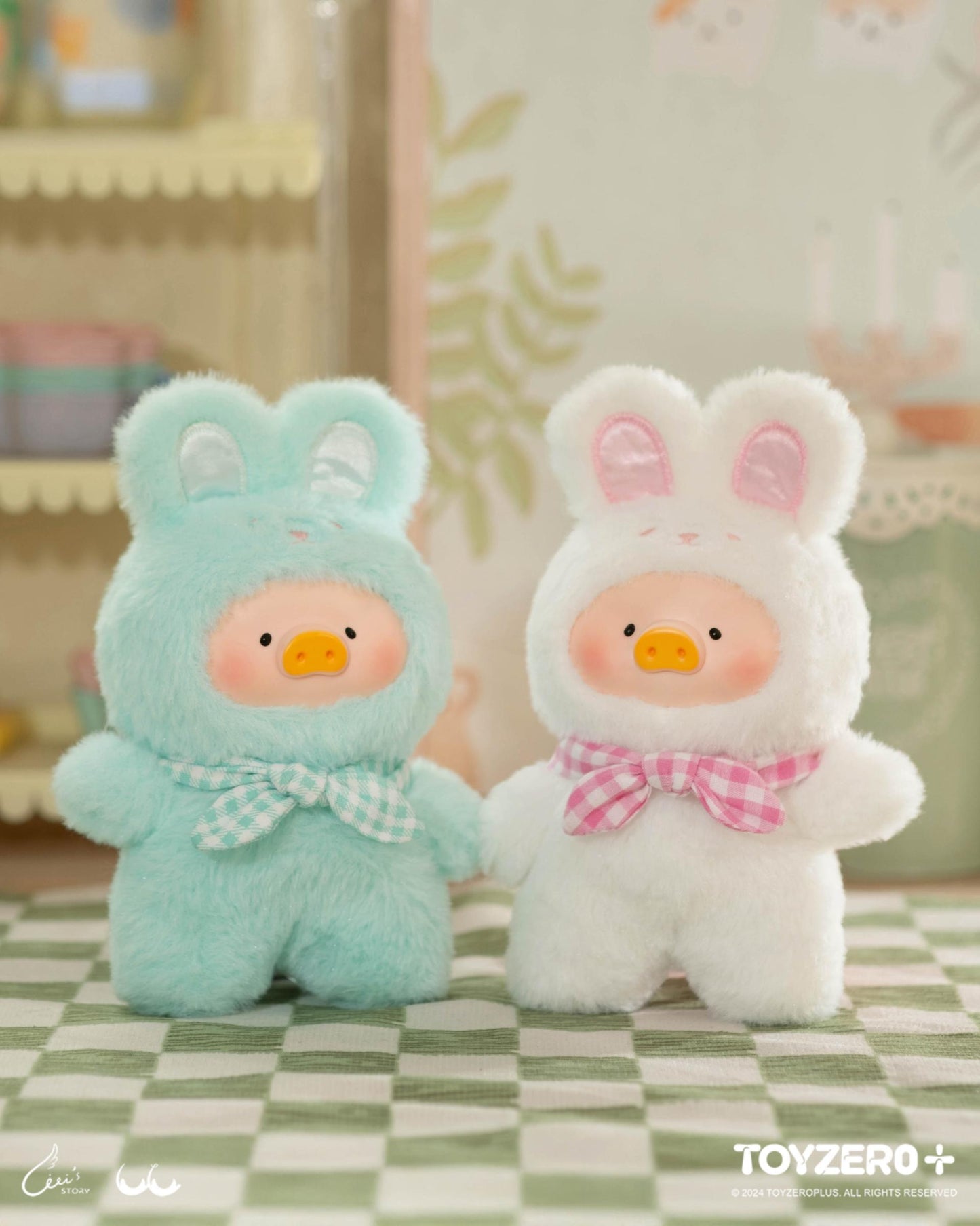 LULU THE PIGGY – JOYFUL TIME SERIES PVC PLUSH KEYCHAIN BLINDBOX