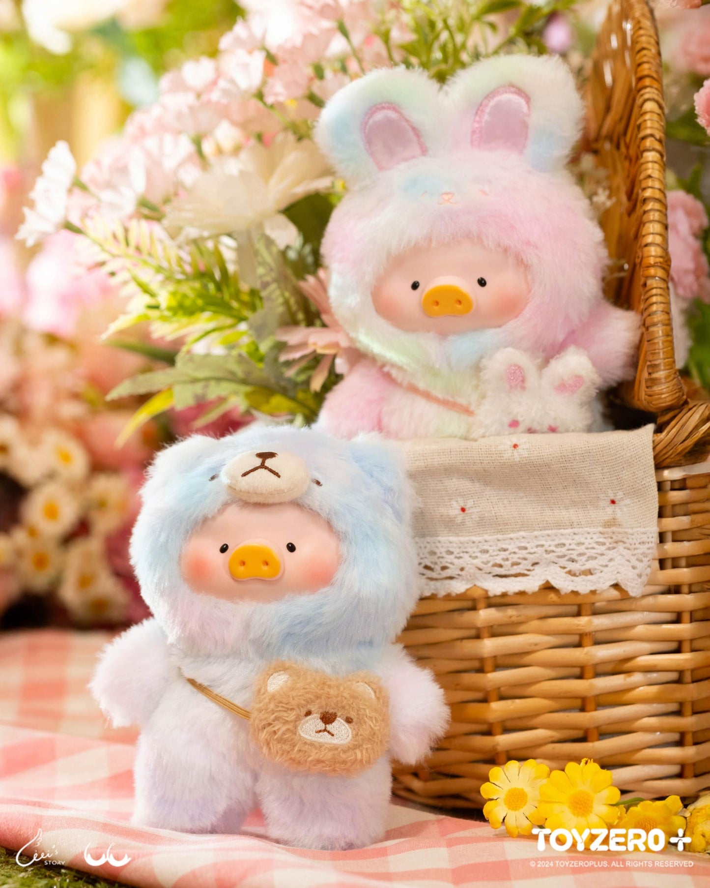 LULU THE PIGGY – JOYFUL TIME SERIES PVC PLUSH KEYCHAIN BLINDBOX
