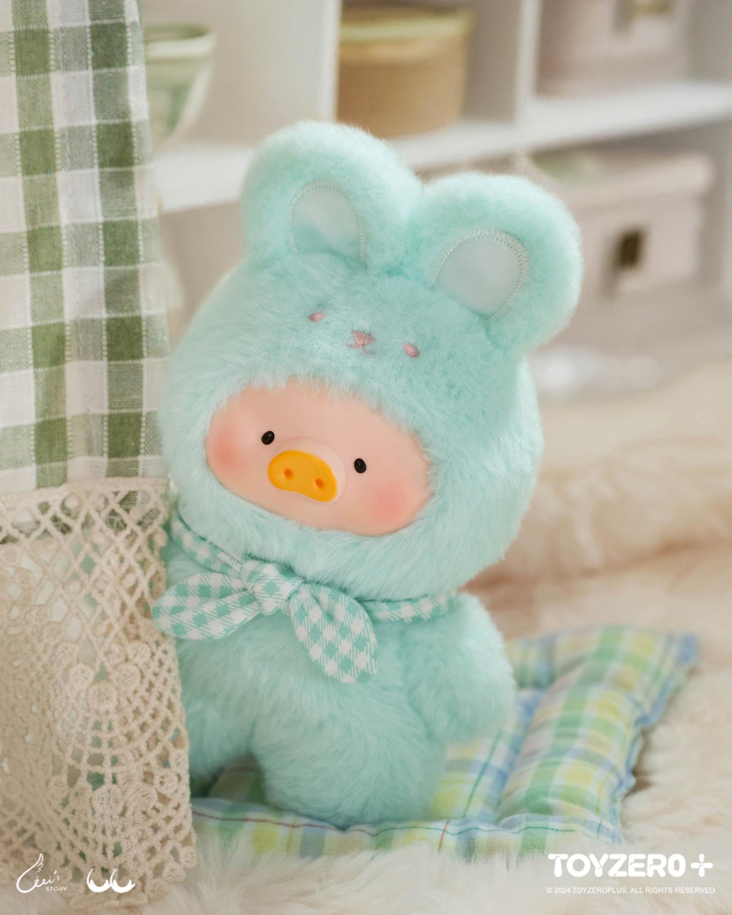 LULU THE PIGGY – JOYFUL TIME SERIES PVC PLUSH KEYCHAIN BLINDBOX