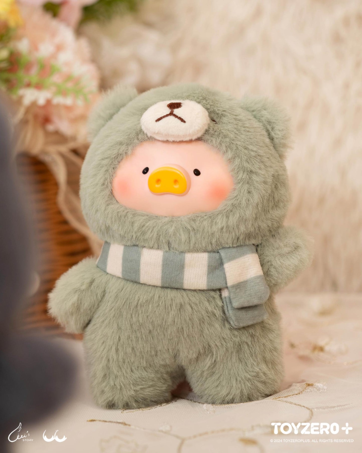 LULU THE PIGGY – JOYFUL TIME SERIES PVC PLUSH KEYCHAIN BLINDBOX