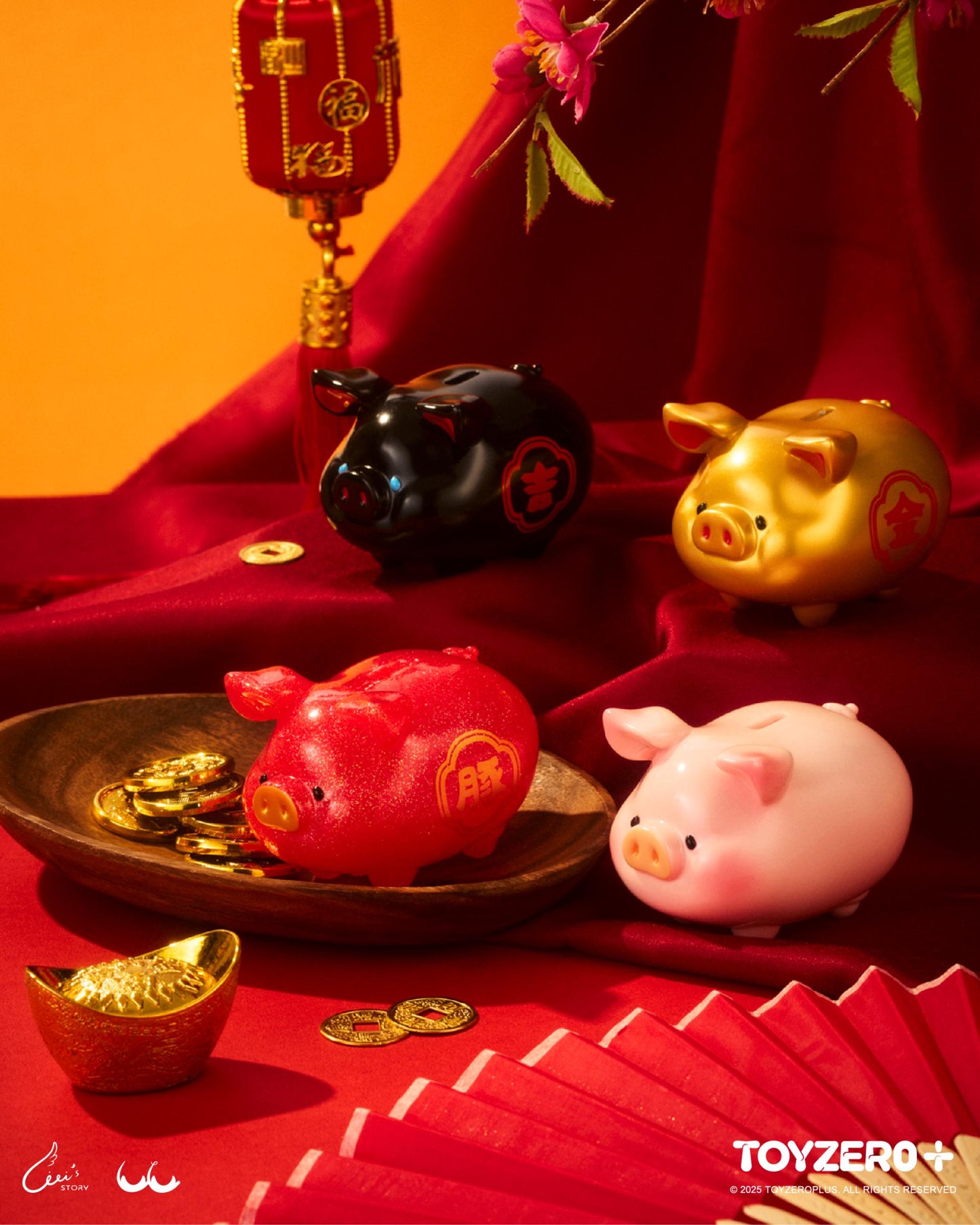 LULU THE PIGGY - LUCKY FORTUNE PIGGY (BLIND BOX)