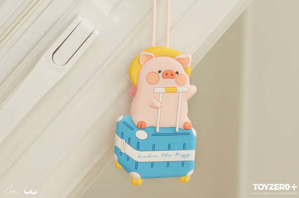 LULU THE PIGGY FIND YOUR WAY - SUITCASE TAG (Let’s Go Lu!)