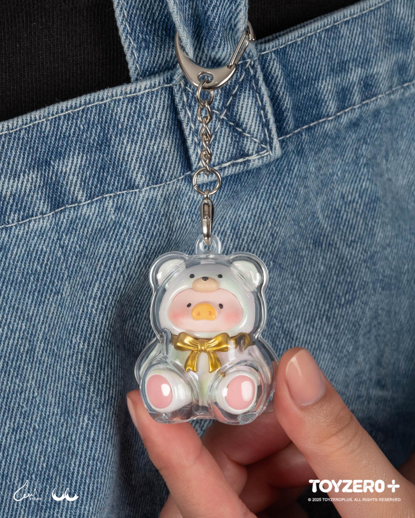 LuLu the Piggy - Teddy Mini Keychain Case