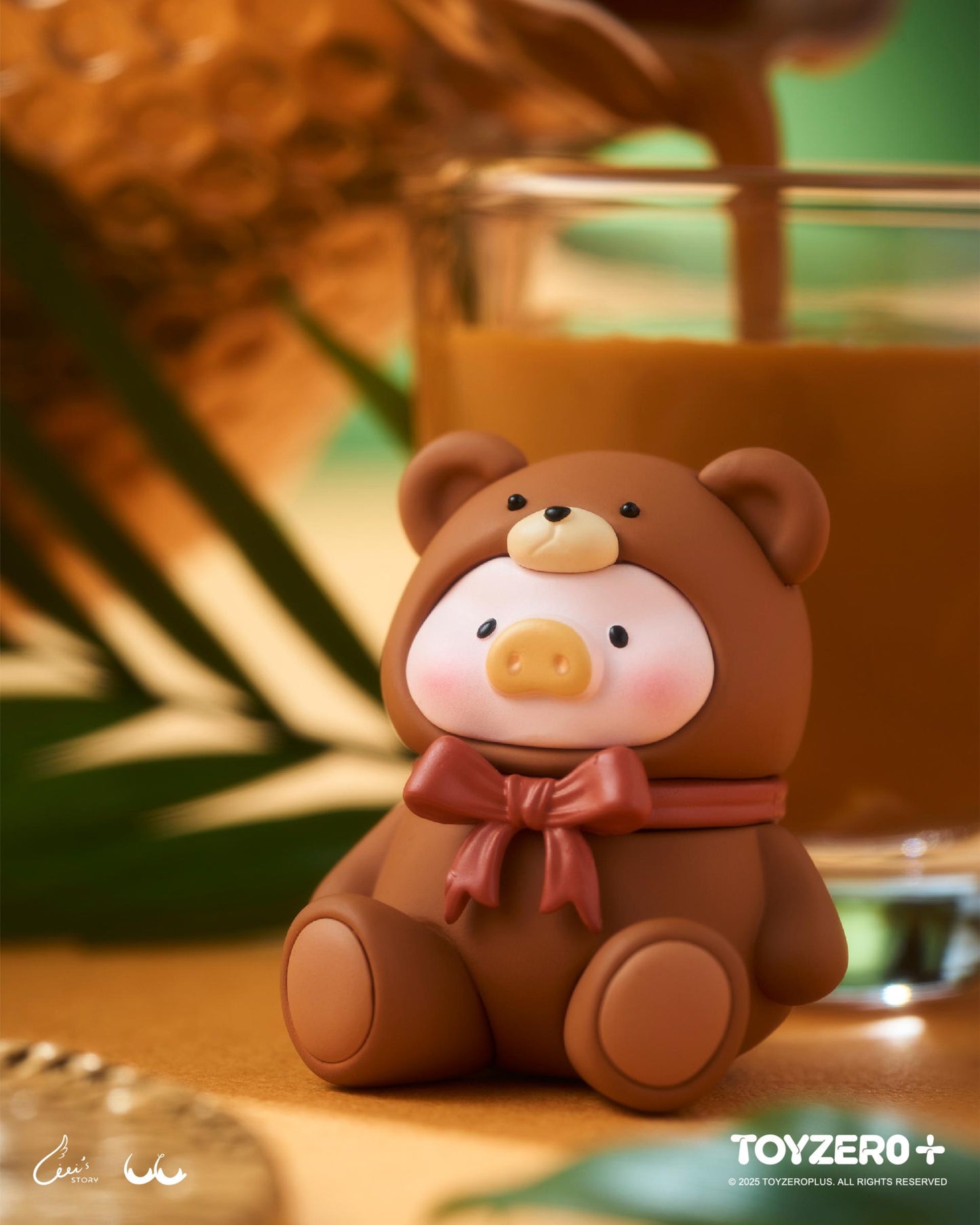LuLu the Piggy - Teddy MINI Limited Edition (Milk Tea Festa)