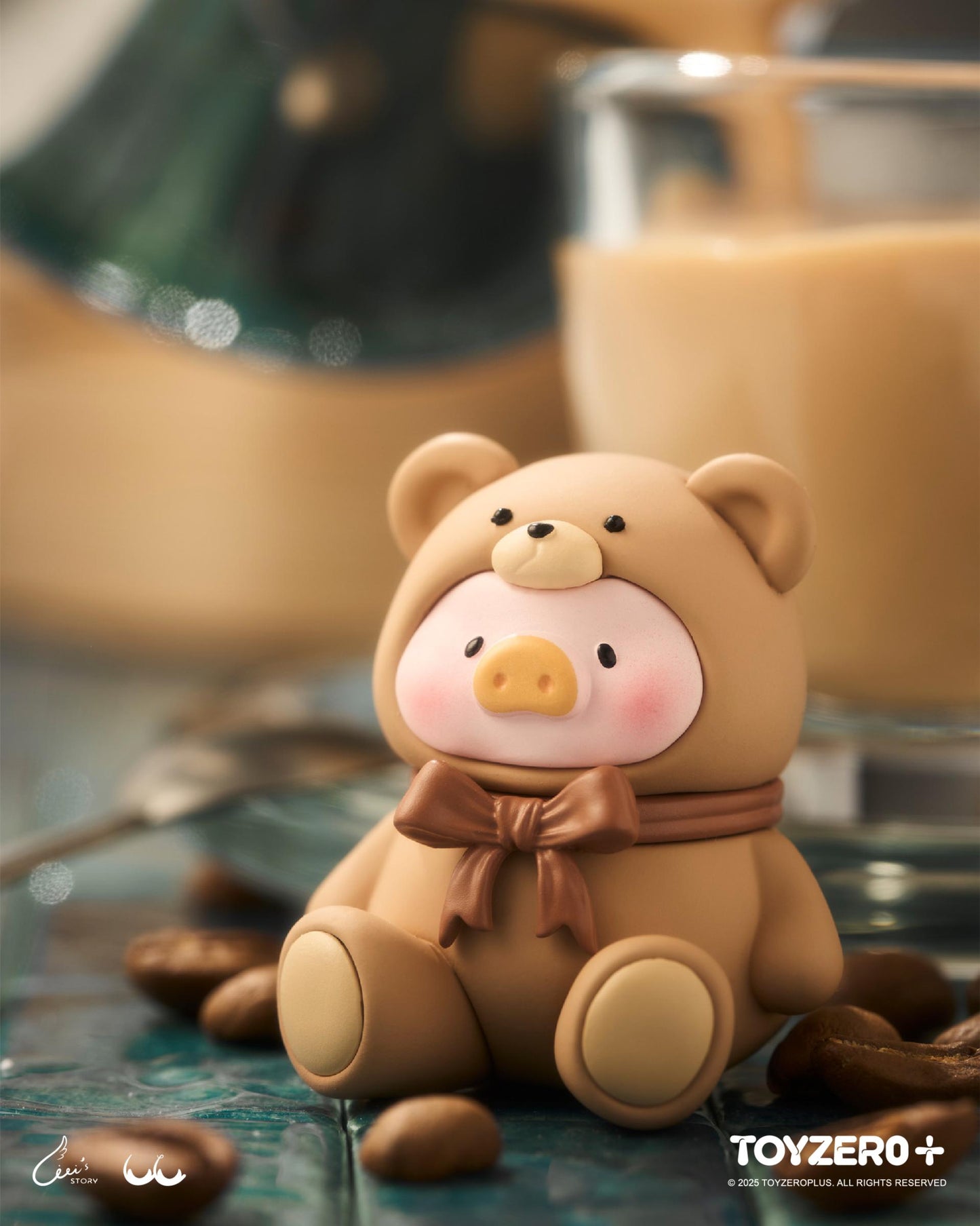 LuLu the Piggy - Teddy MINI Limited Edition (Milk Tea Festa)