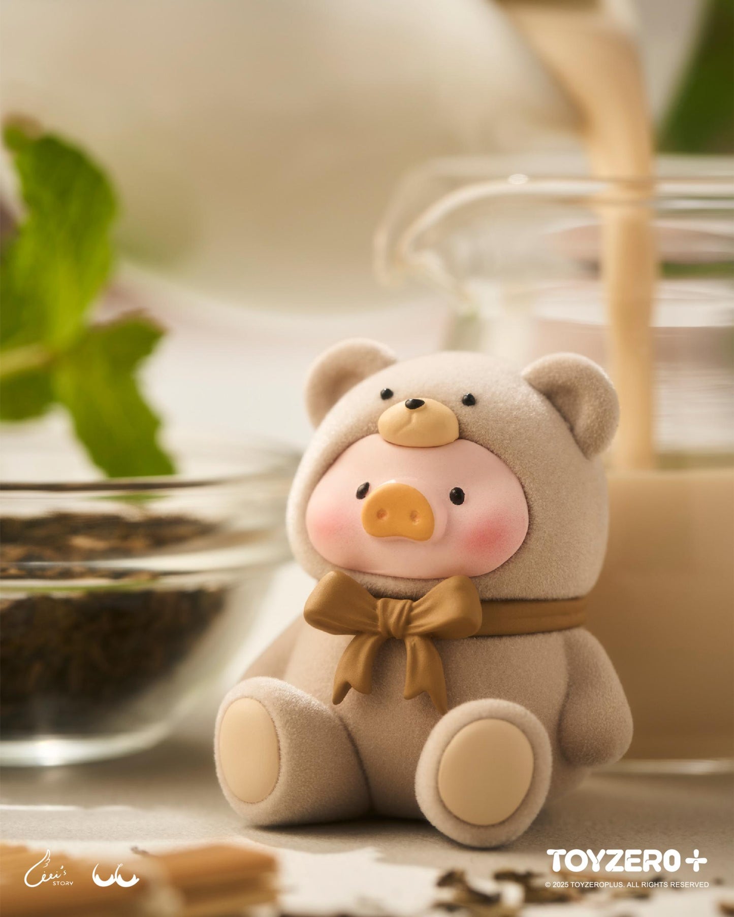 LuLu the Piggy - Teddy MINI Limited Edition (Milk Tea Festa)