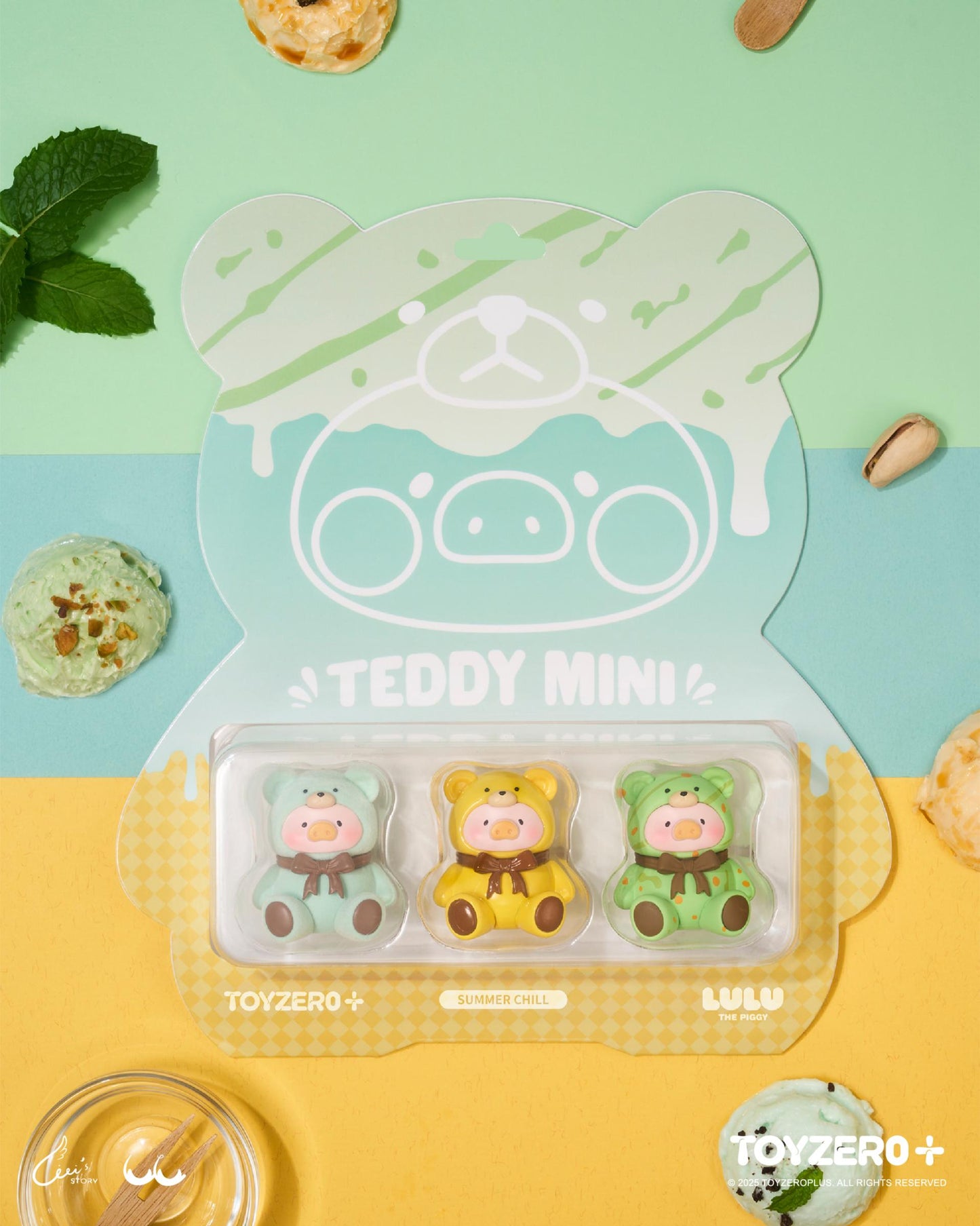 LuLu the Piggy - Teddy MINI Limited Edition (Summer Chill)