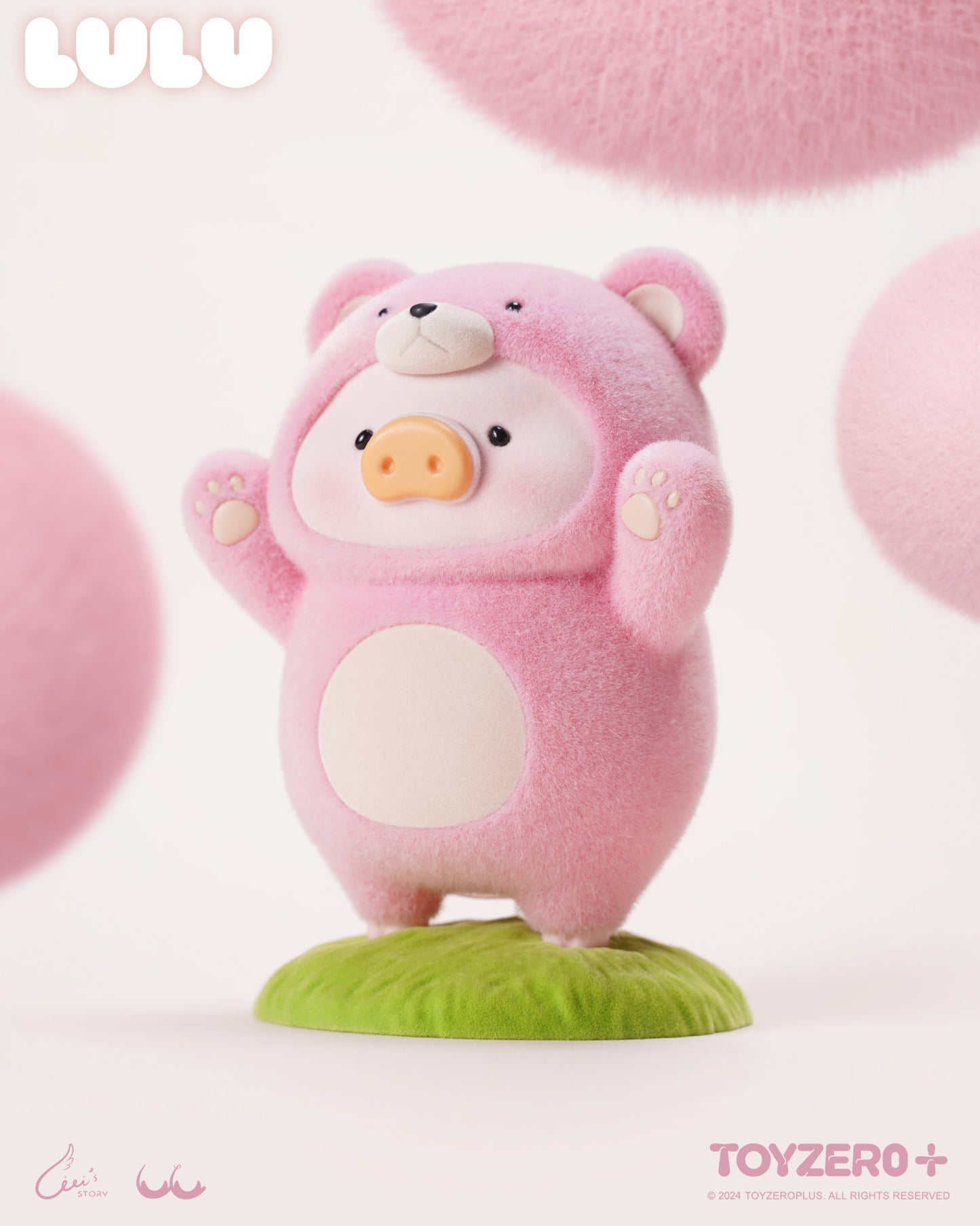 LULU THE PIGGY - XL BEAR LULU (THE EXCLUSIVE LIMITED EDITION)