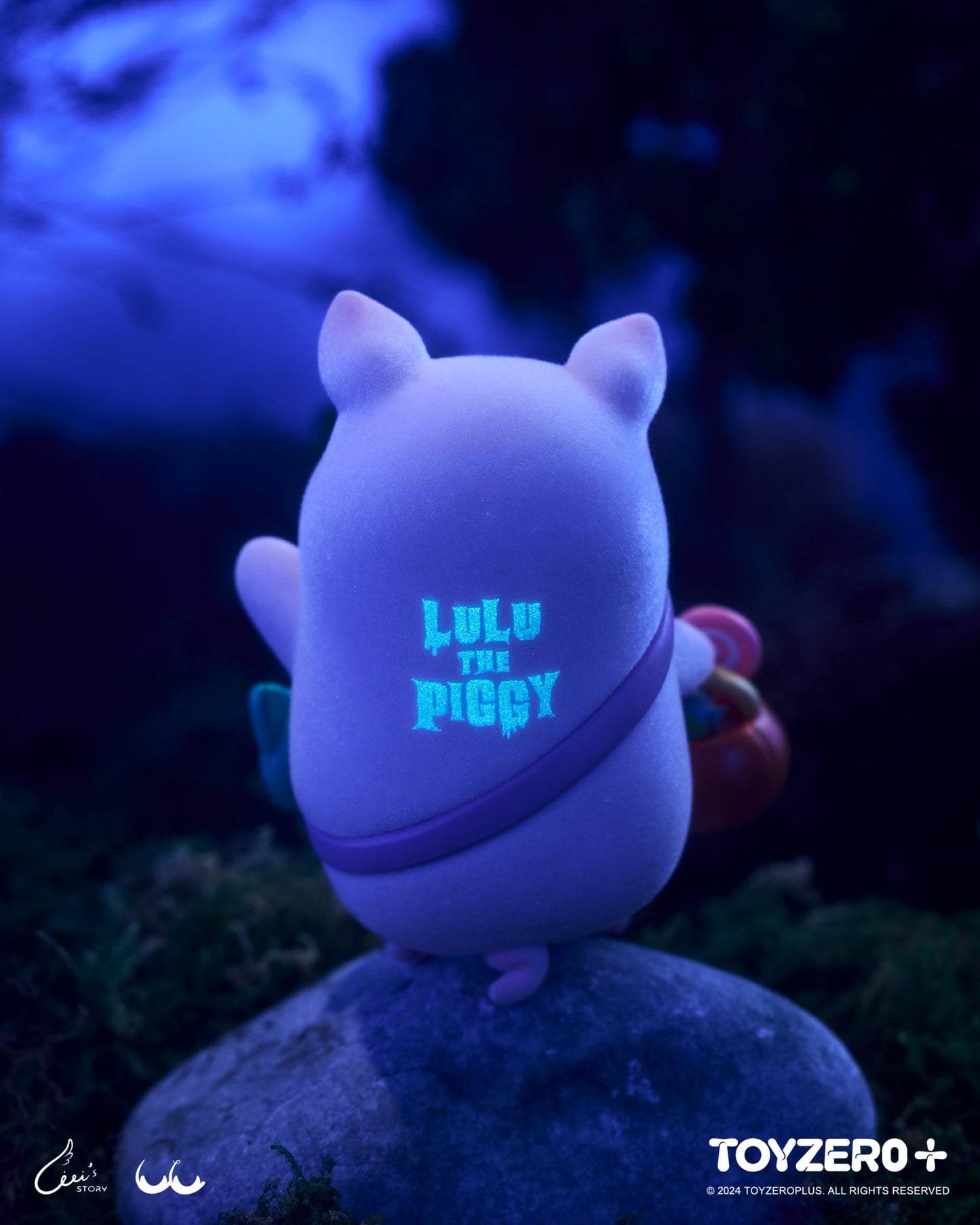 LULU THE PIGGY - SURPRISE CAN SET ( Black and White Guards)