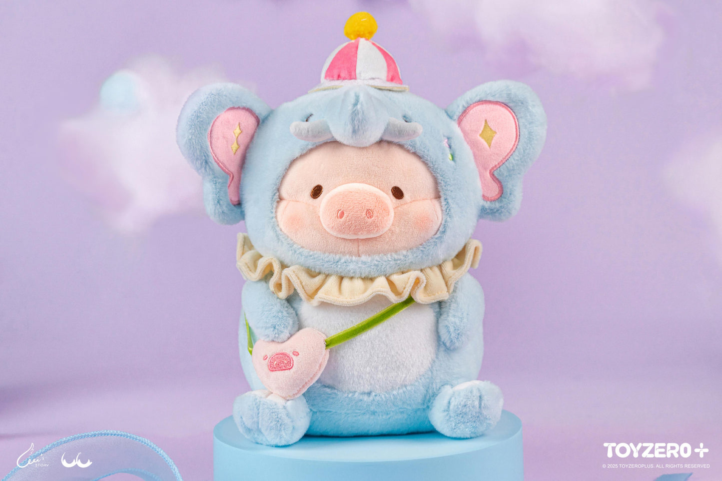 LULU THE PIGGY LULULAND - TENDER ELEPHANT LU PLUSH