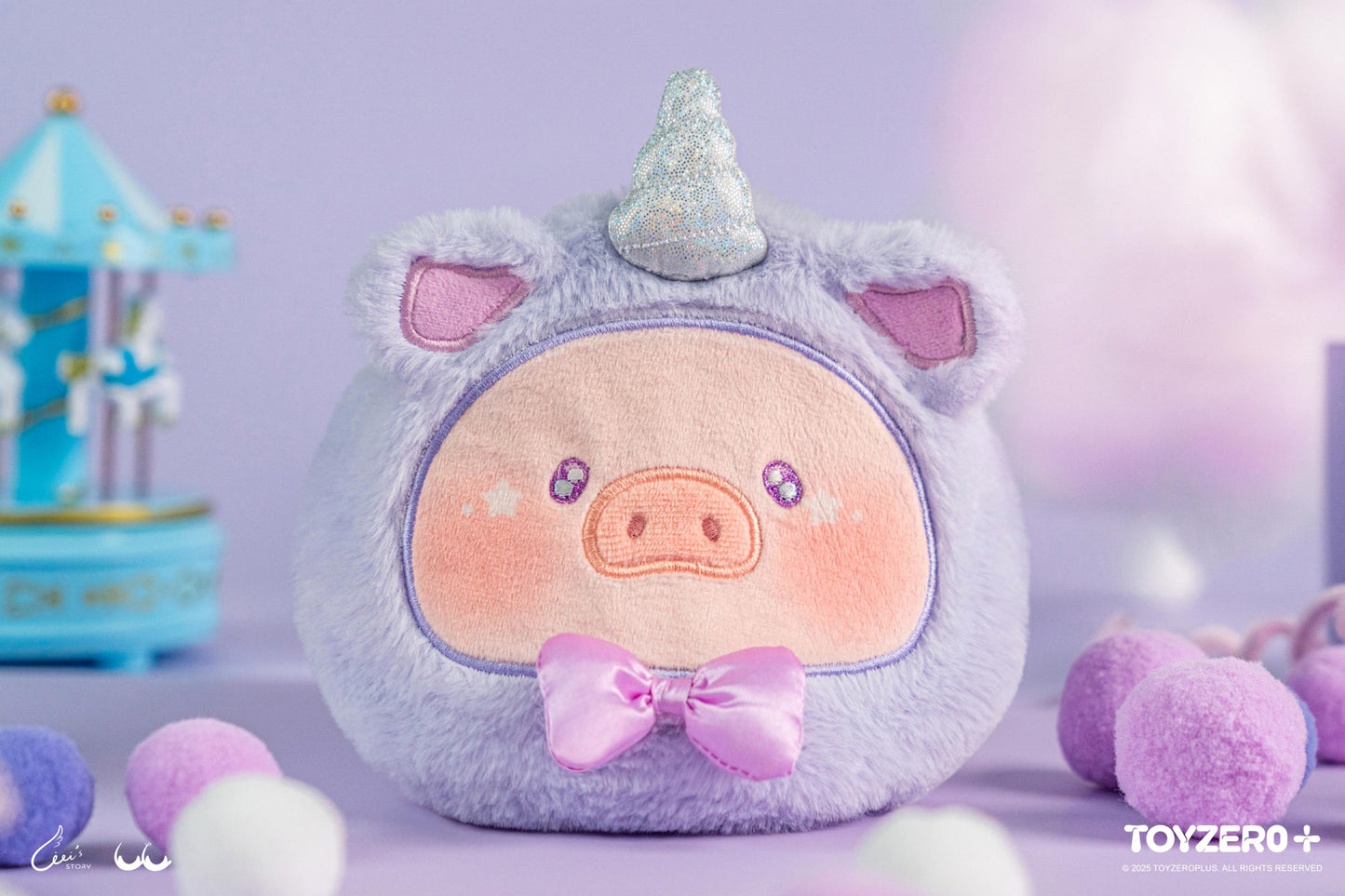 LULU THE PIGGY LULULAND - DRAWSTRING BAG (UNICORN LU VER.)
