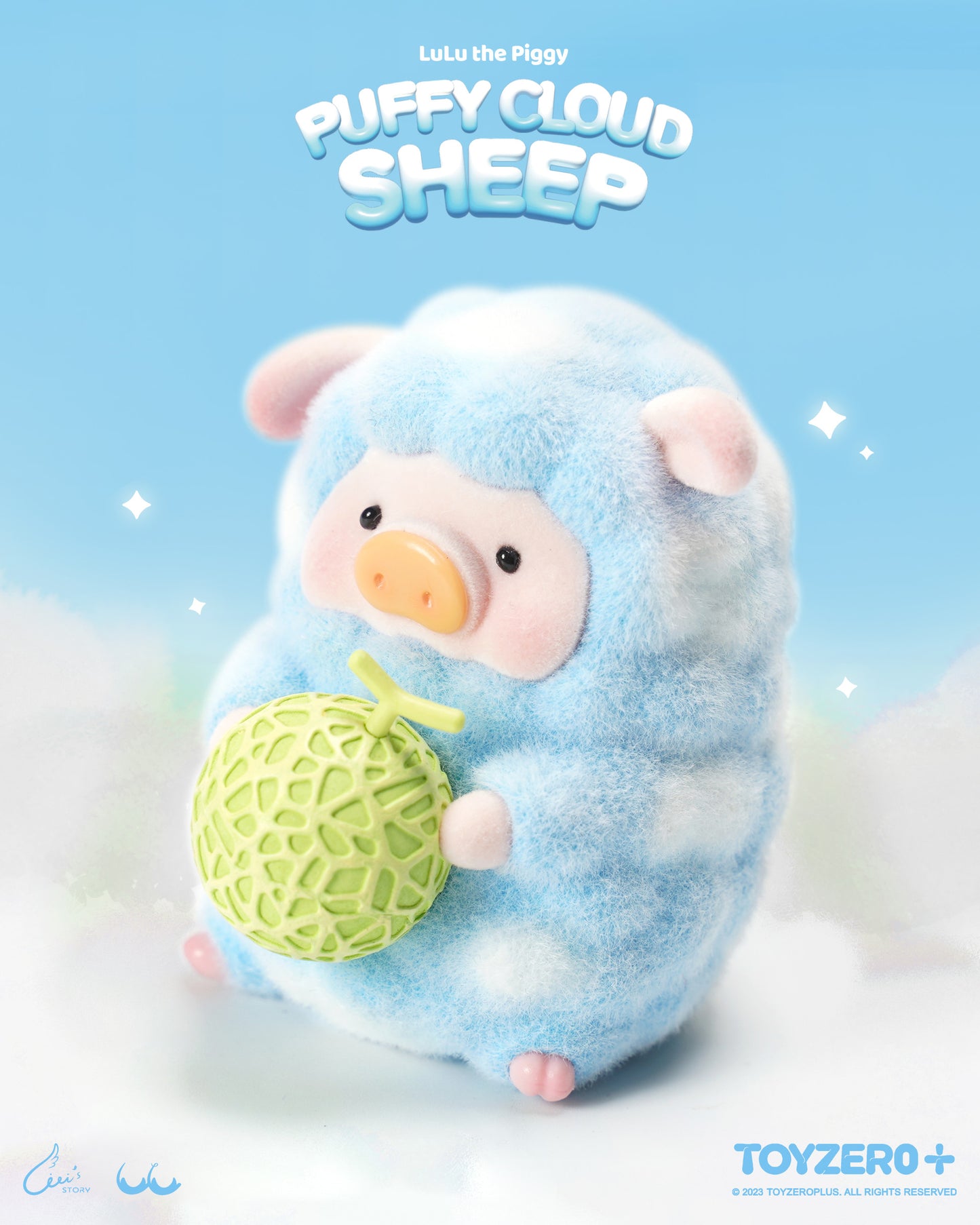 LULU THE PIGGY - PUFFY CLOUD SHEEP