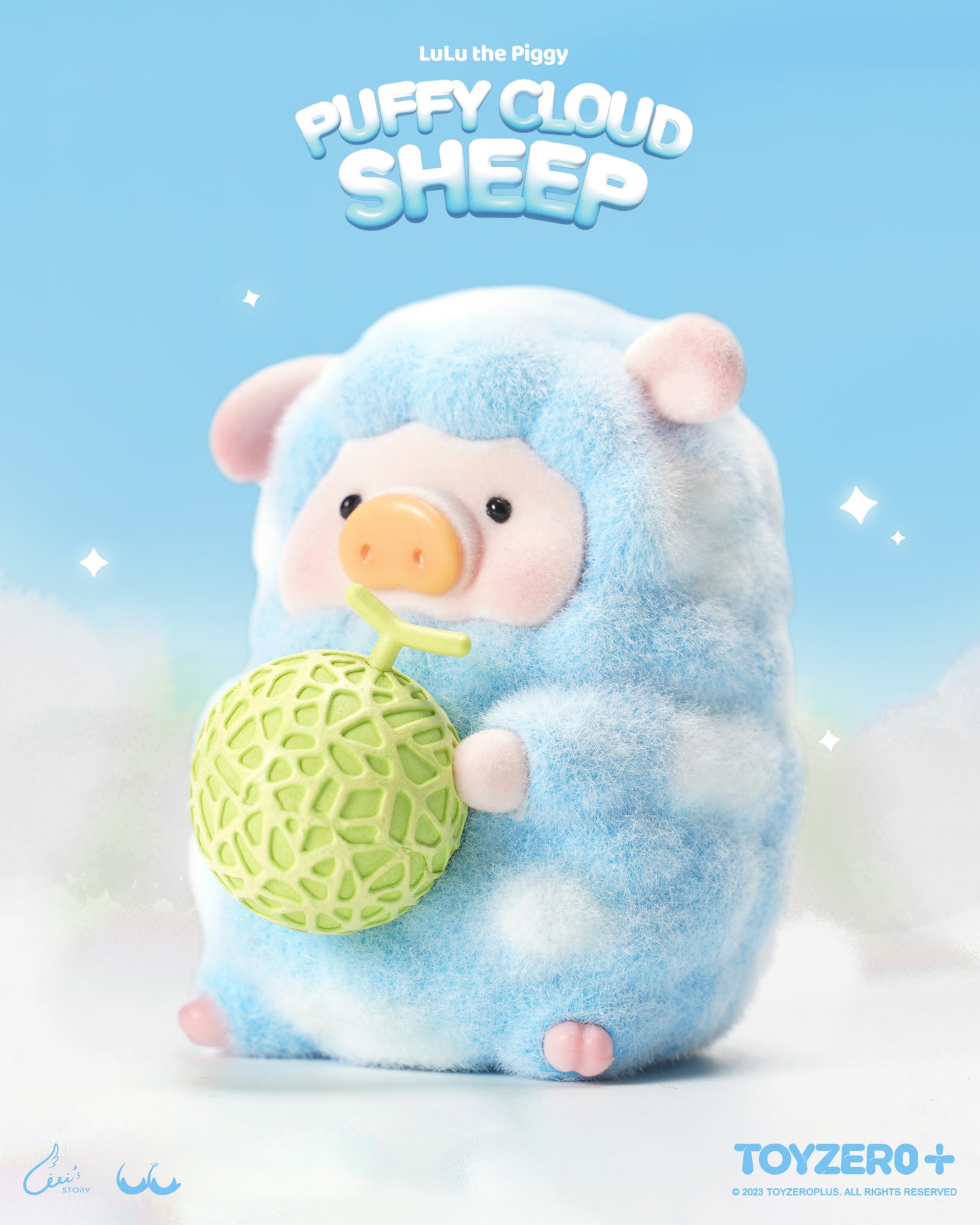 LULU THE PIGGY - PUFFY CLOUD SHEEP