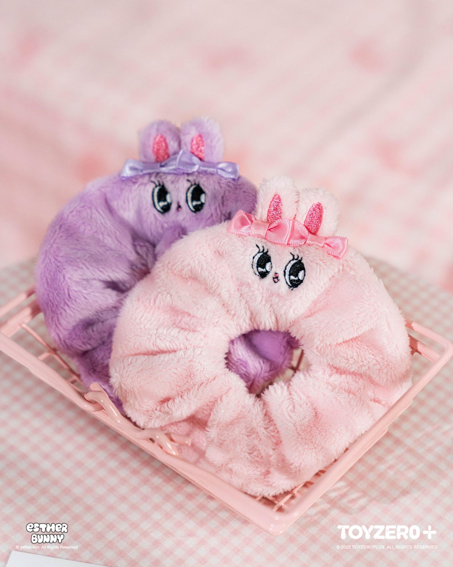 Esther Bunny - Scrunchie (Lavender Bunny)