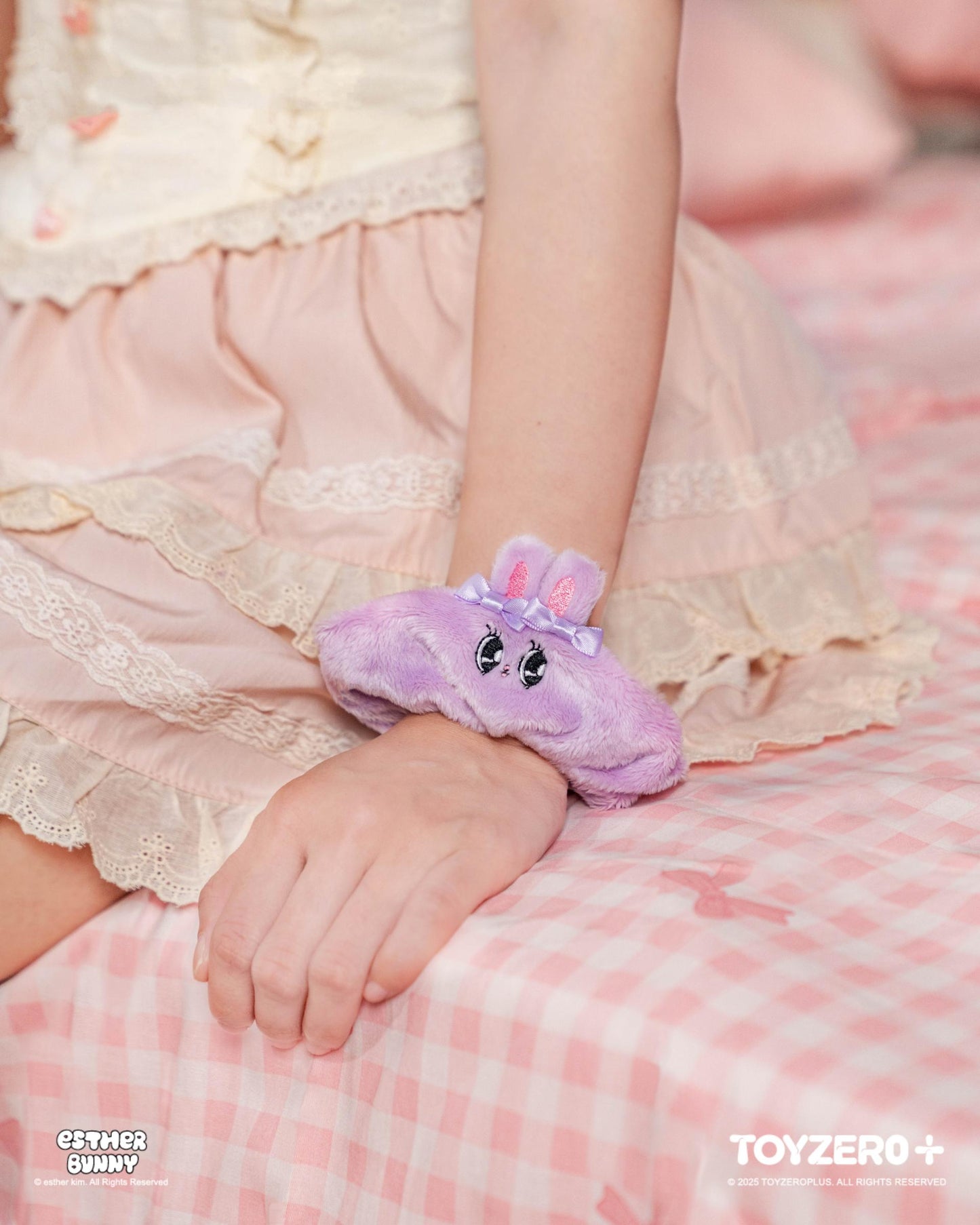 Esther Bunny - Scrunchie (Lavender Bunny)