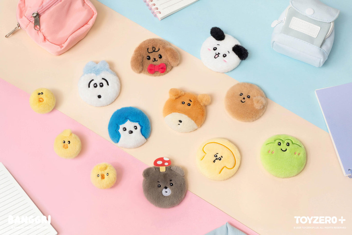 BANGGRI Generic Series - Plush Badge (Blind Box)