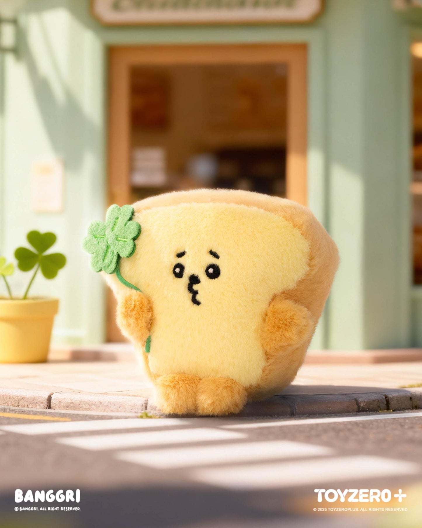 BANGGRI Generic Series - Lucky Clover Plush Keychain (Blind Box)