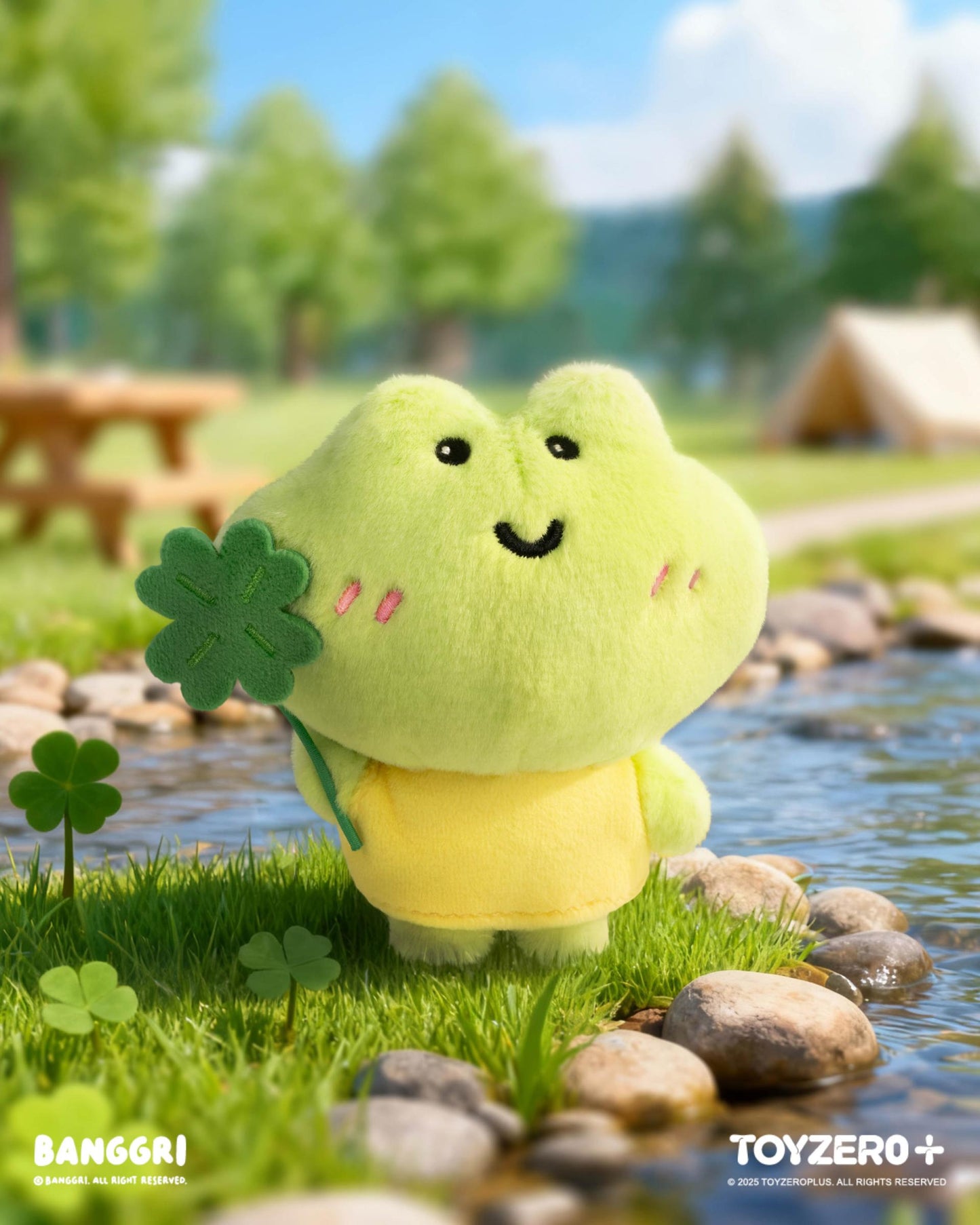 BANGGRI Generic Series - Lucky Clover Plush Keychain (Blind Box)