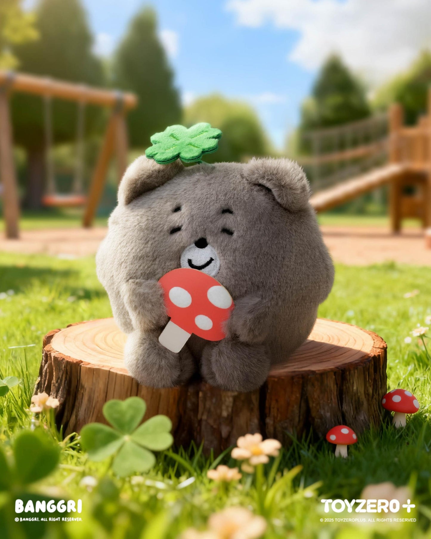 BANGGRI Generic Series - Lucky Clover Plush Keychain (Blind Box)