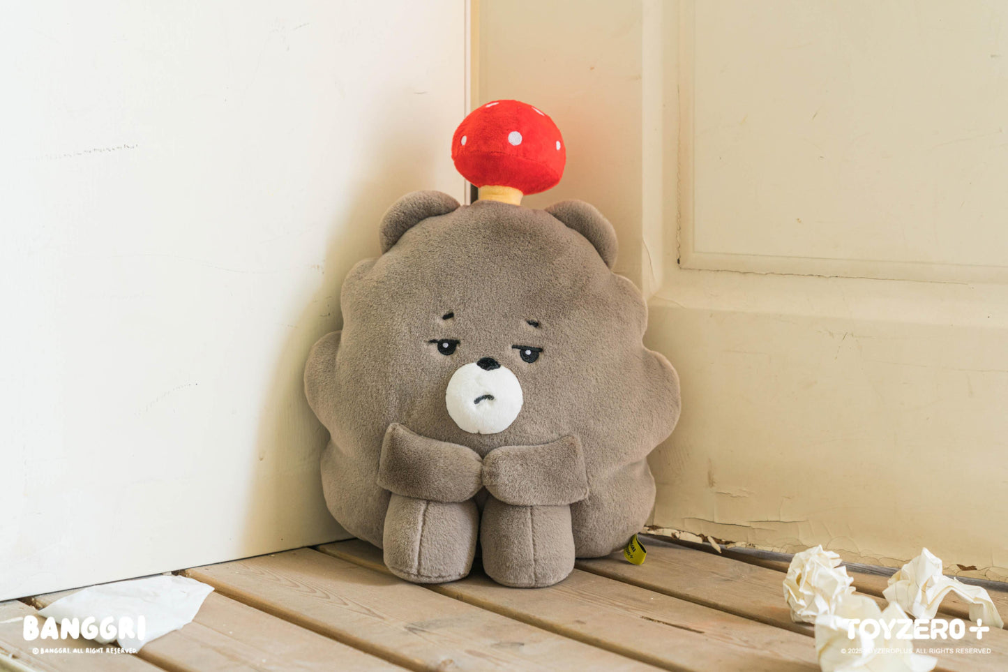 BANGGRI Generic Series - 30cm Grey GOMBANG Plush