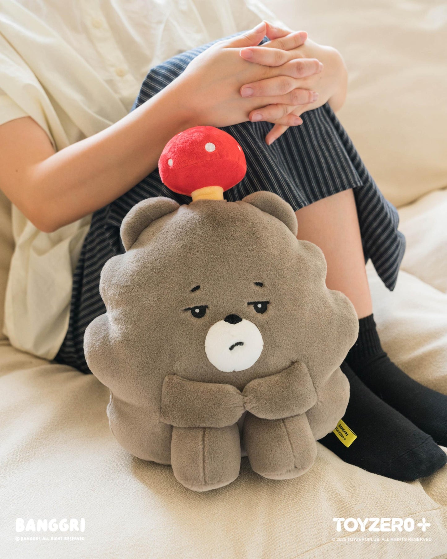 BANGGRI Generic Series - 30cm Grey GOMBANG Plush