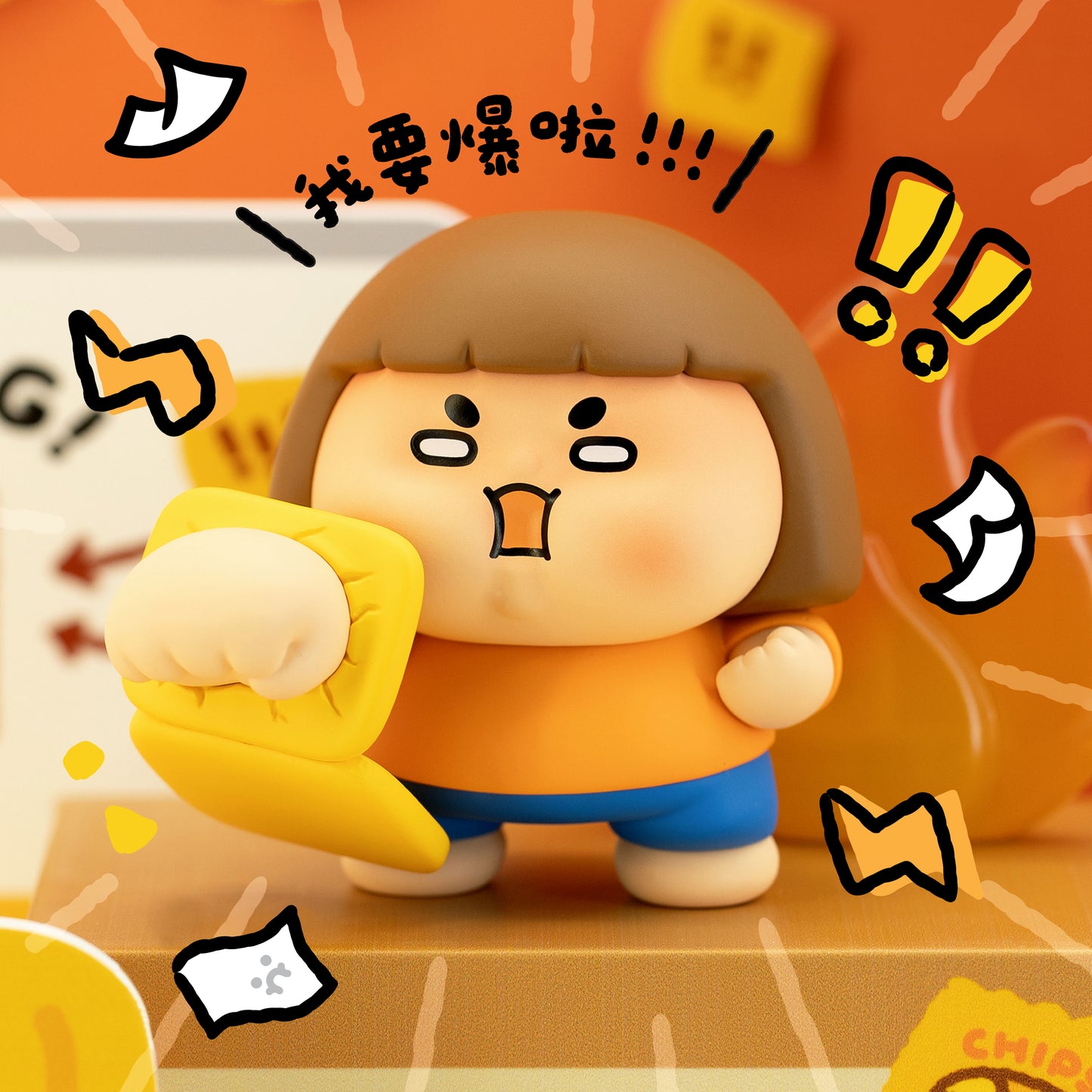 Plastic Thing – Fatty's Office Hell Blind Box