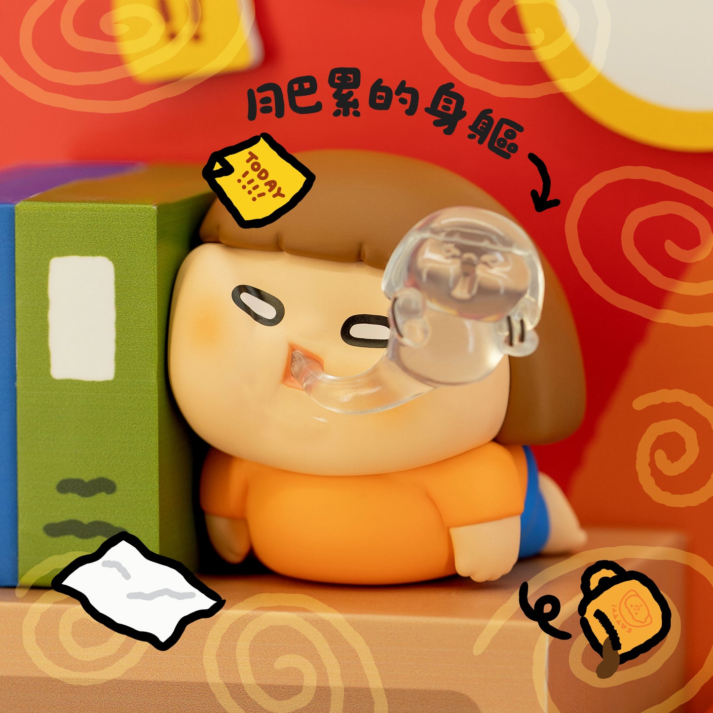 Plastic Thing – Fatty's Office Hell Blind Box