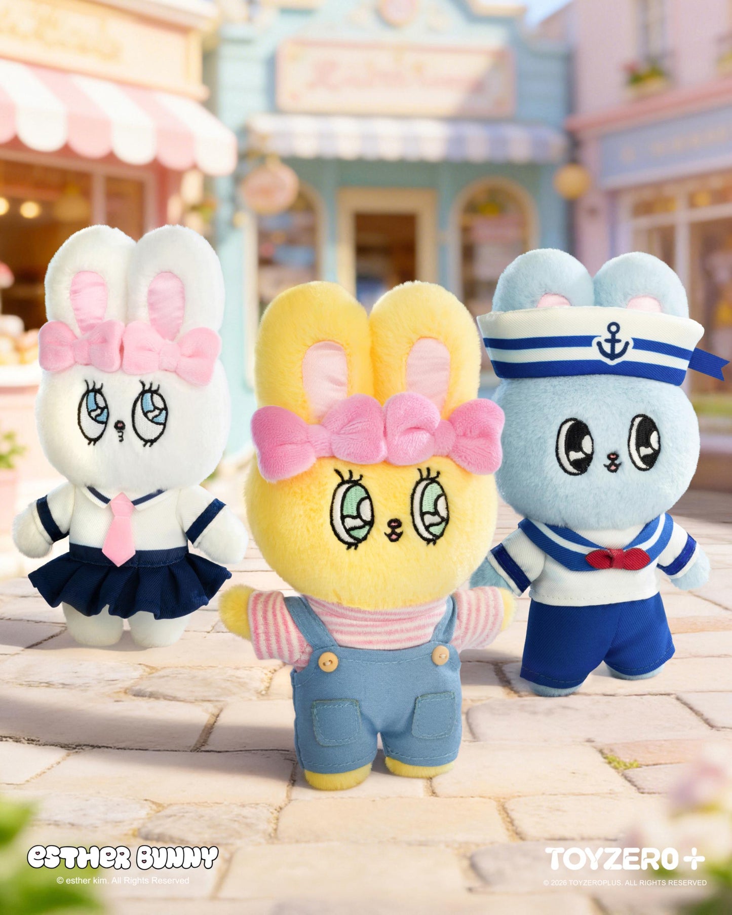 Esther Bunny - Fashion in Motion Plush Keychain Series (Blindbox)