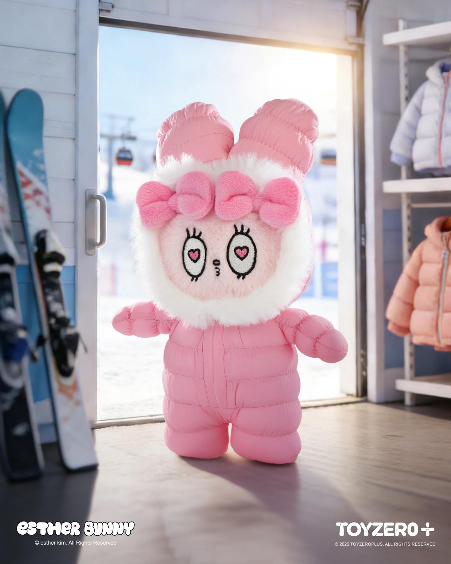 Esther Bunny - Fashion in Motion Plush Keychain Series (Blindbox)