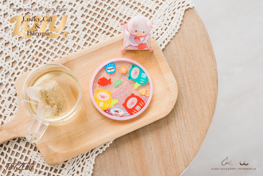 LuLu Lucky Cat Series Coaster - Lucky Cat