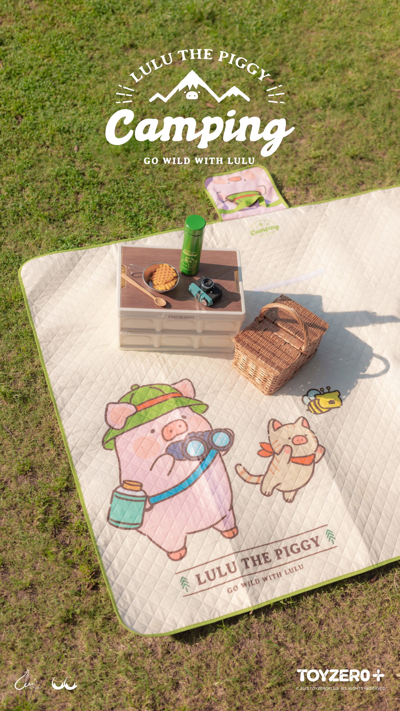 LuLu The Piggy Camping - Picnic Mat