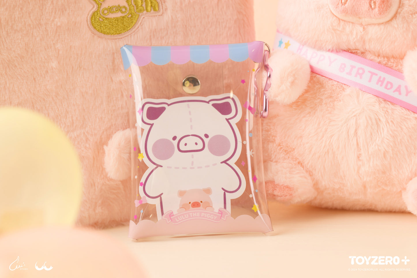 LULU THE PIGGY BIRTHDAY - PVC POUCH