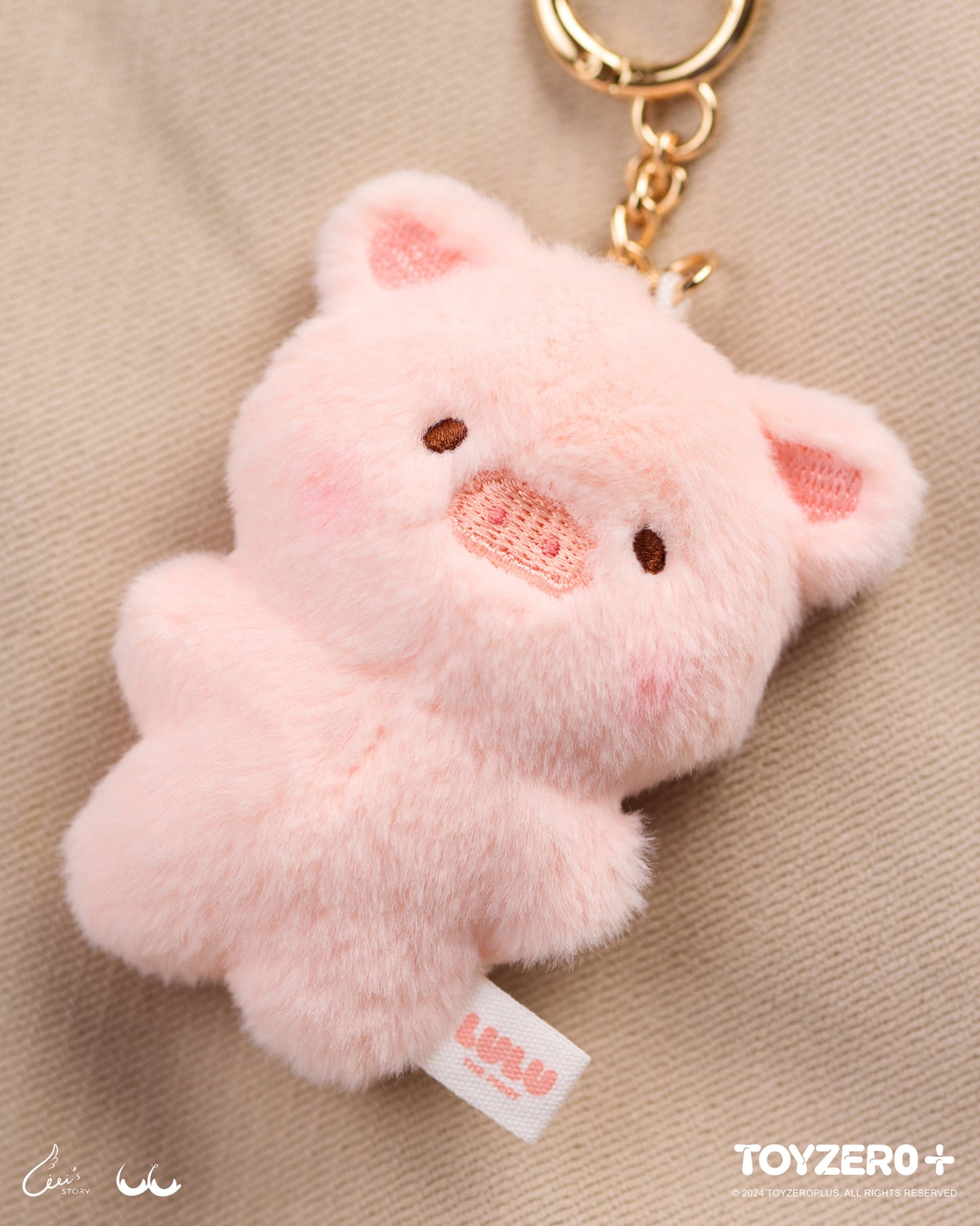 LULU THE PIGGY GENERIC - MINI LULU KEYCHAIN