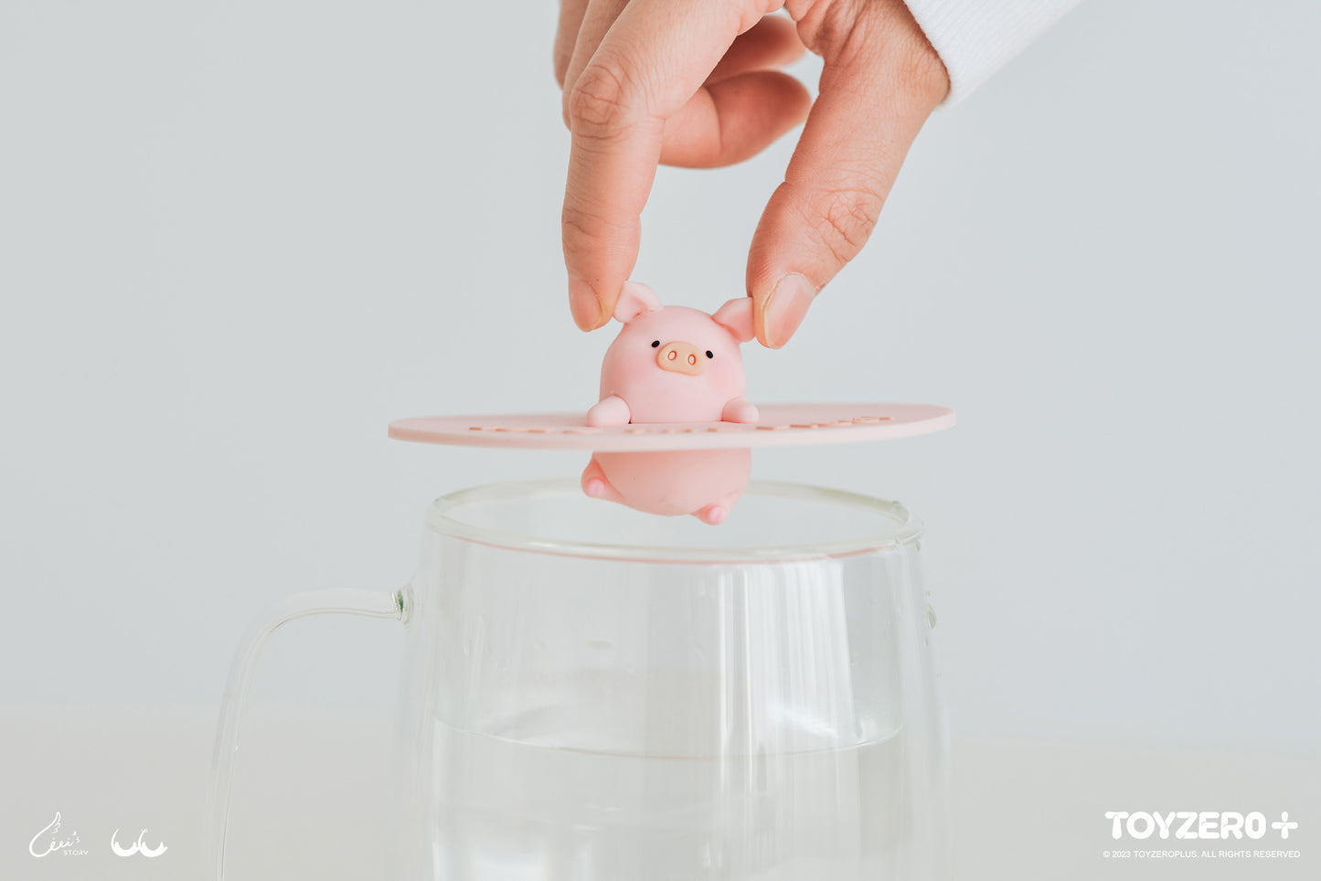 LULU THE PIGGY GENERIC - SILICONE CUP LID