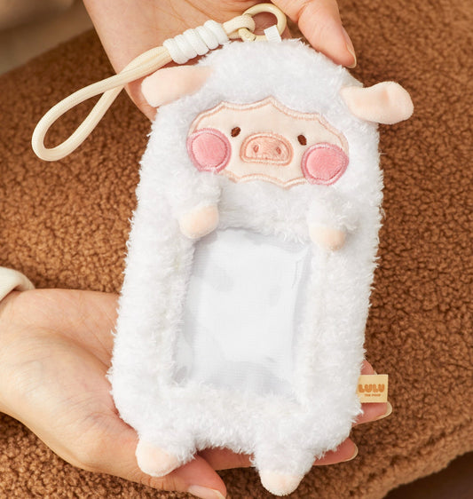 LULU THE PIGGY COSTUME SERIES - PHOTOCARD HOLDER KEYRING (SHEEP LULU)
