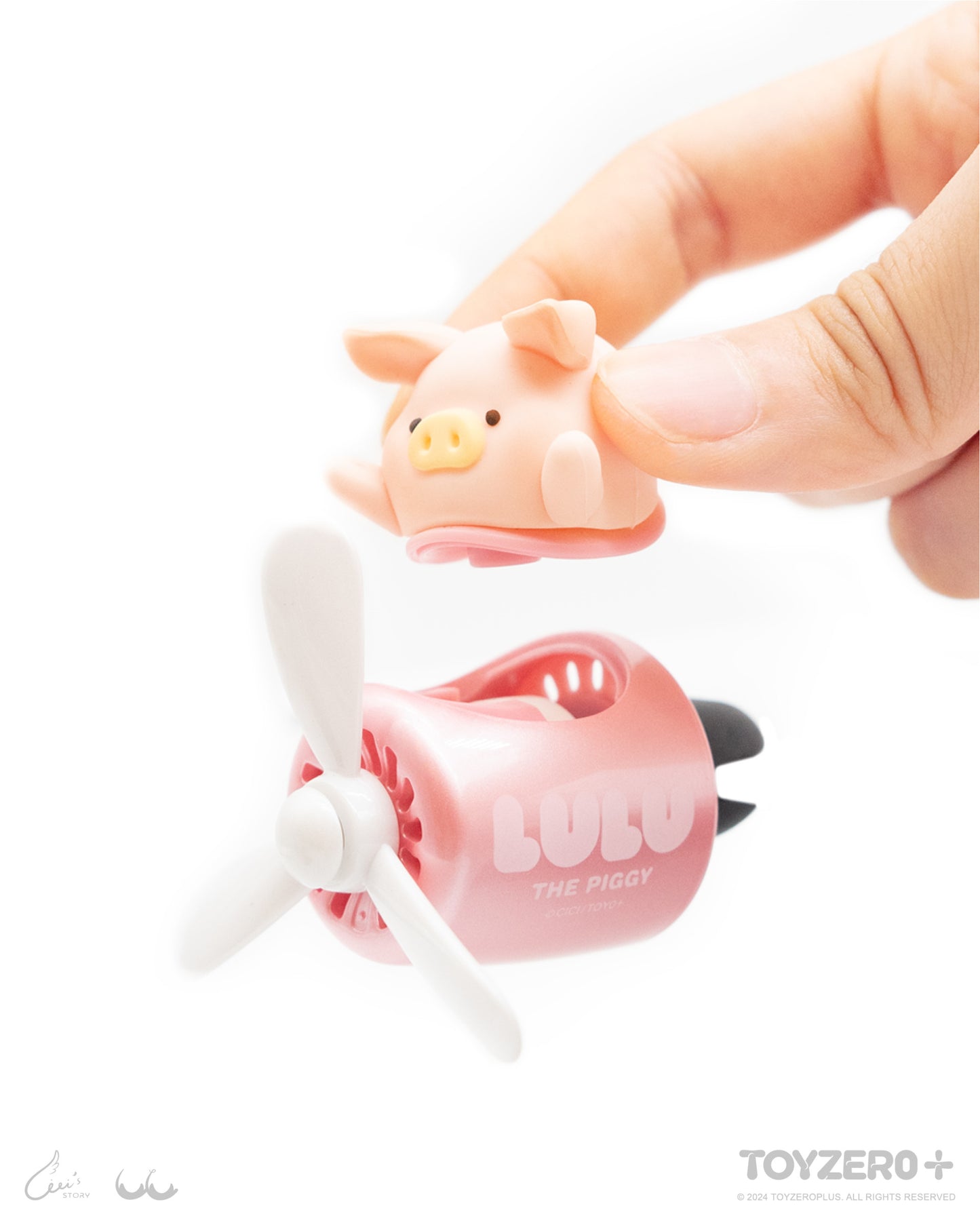 LULU THE PIGGY GENERIC - CAR AIR FRESHENER