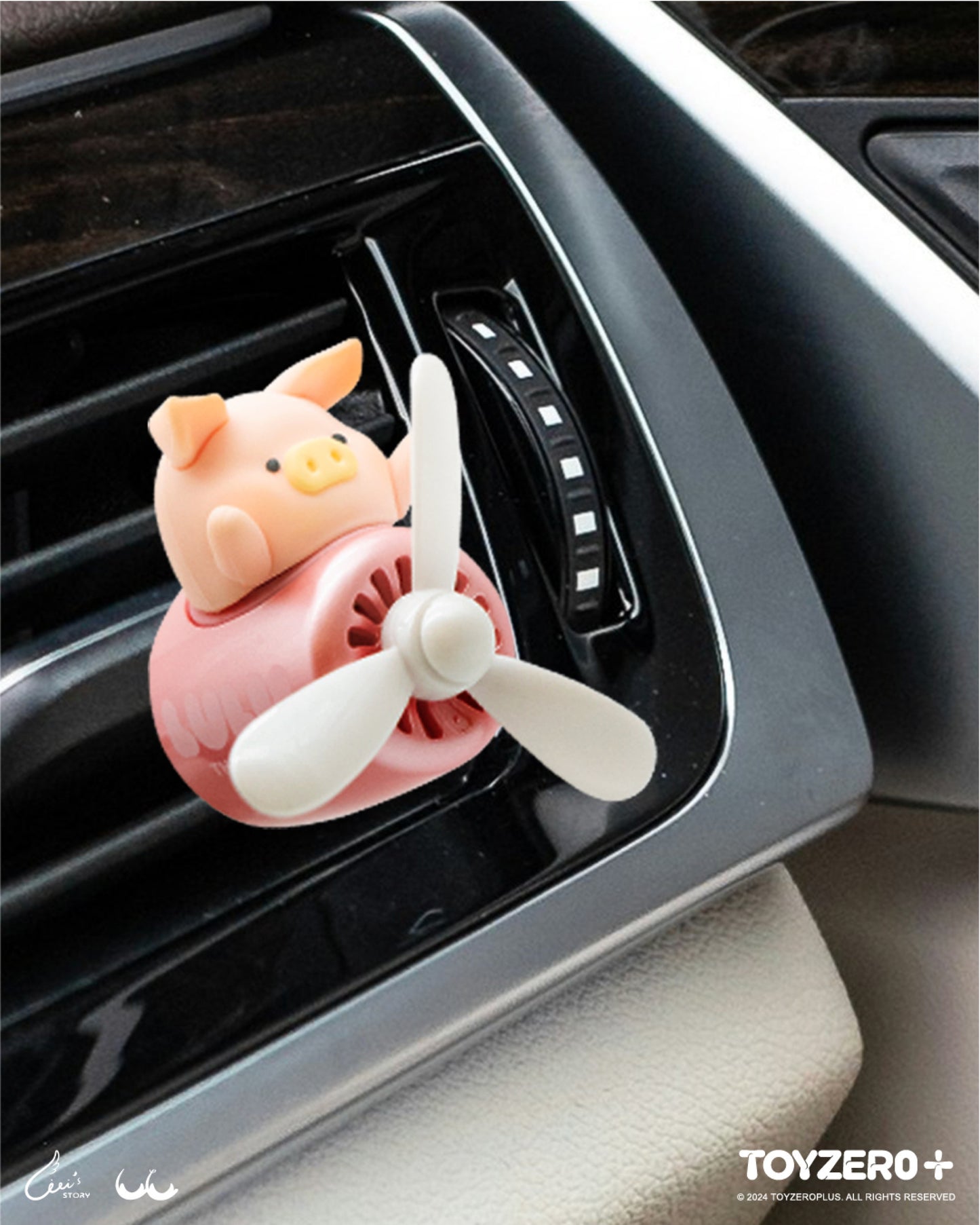 LULU THE PIGGY GENERIC - CAR AIR FRESHENER