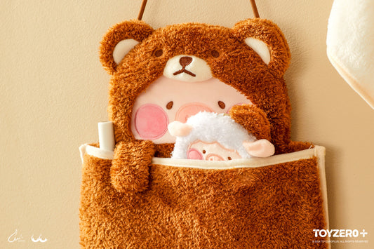 LULU THE PIGGY COSTUME SERIES - FLUFFY WALL BAG (BEAR LULU)